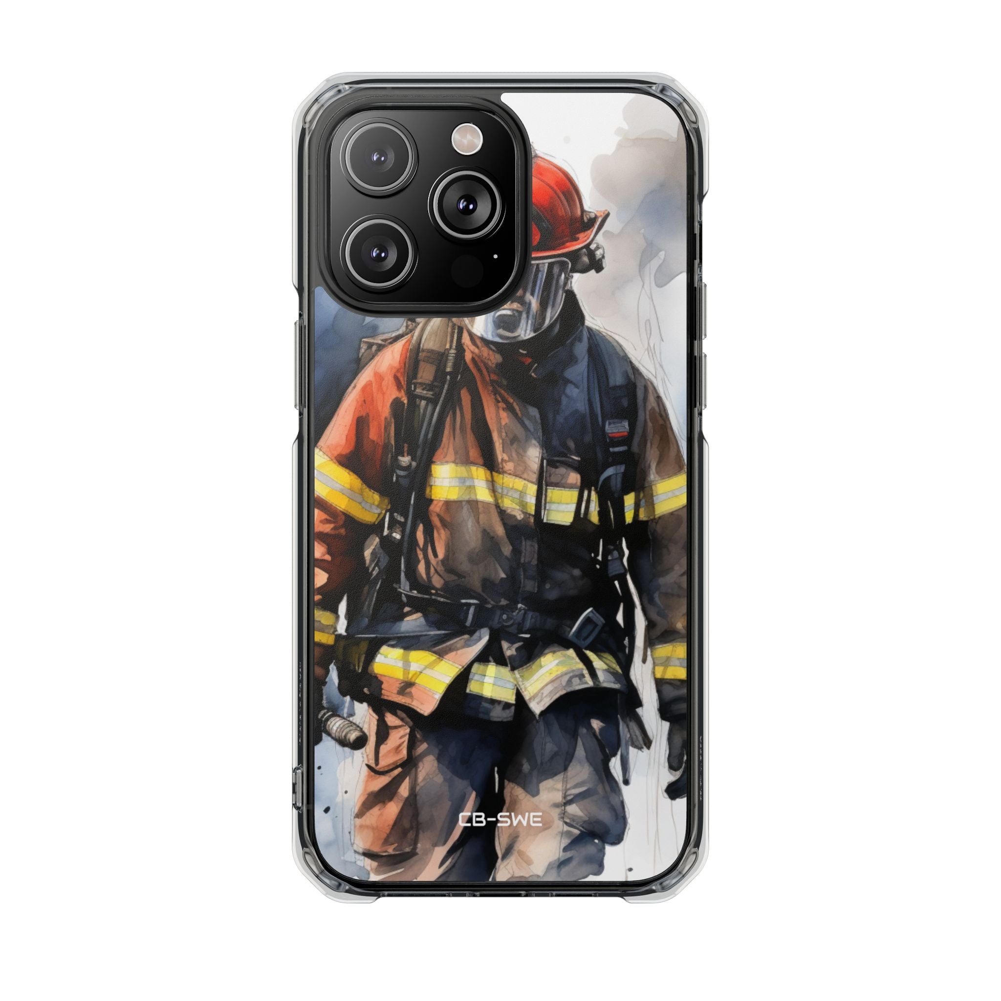 Firefighter In Motion iPhone Case - Impact