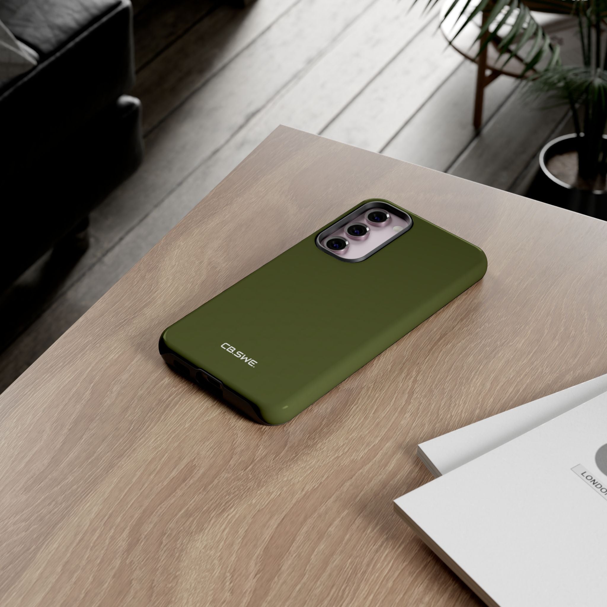 Army Green Samsung Case - Tough