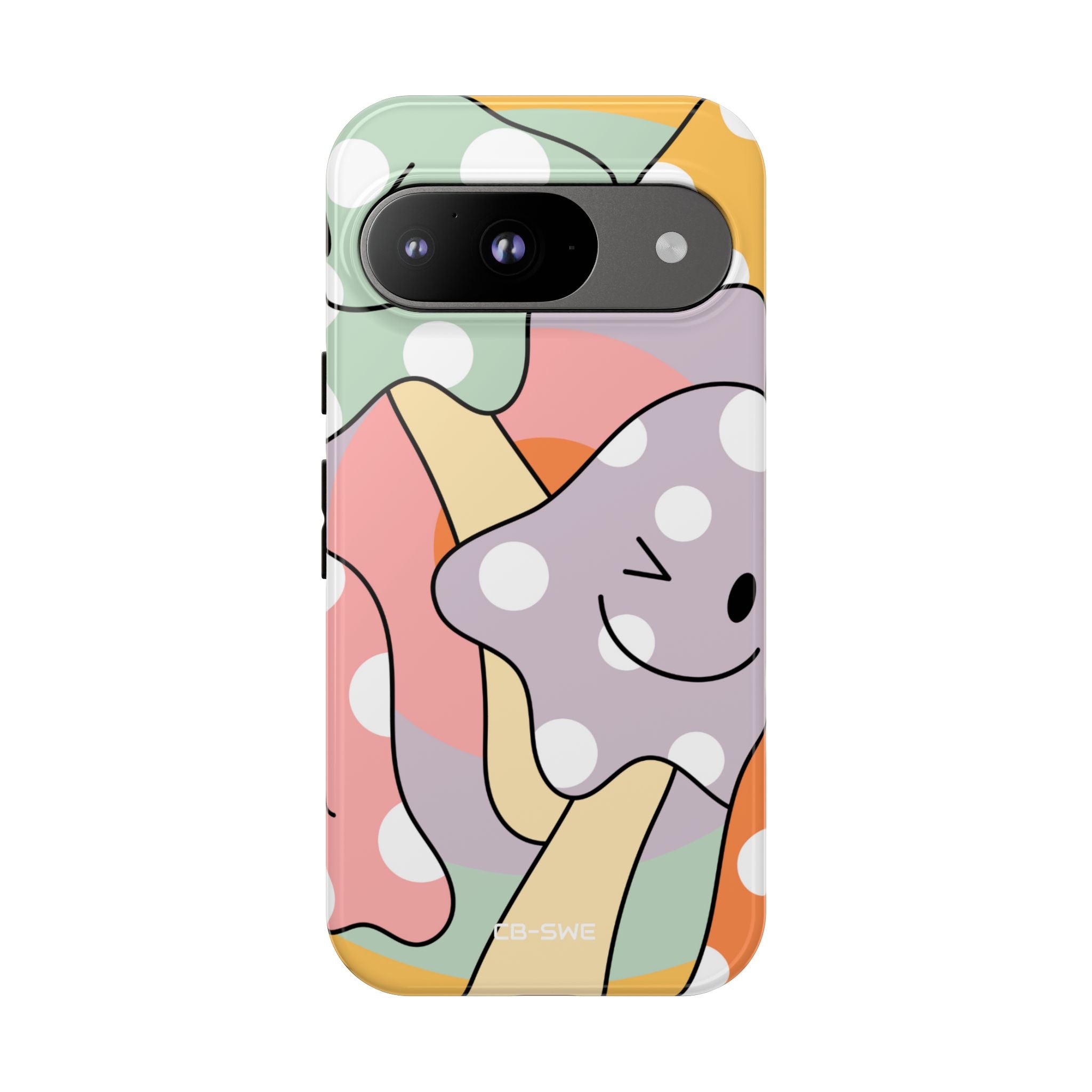 Playful Mushroom Friends - Google Pixel Case