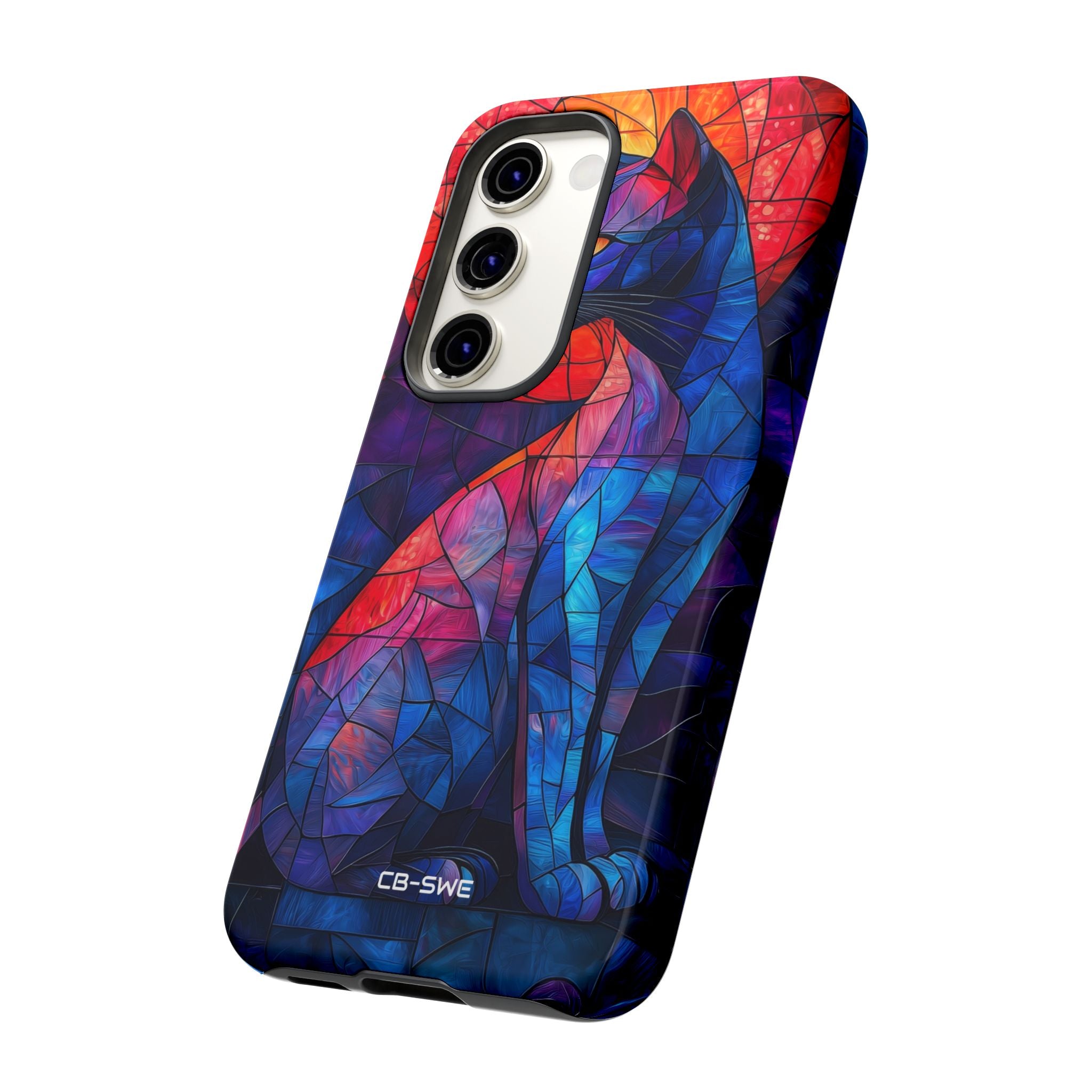 Cat Silhouettes Glow - Samsung Case