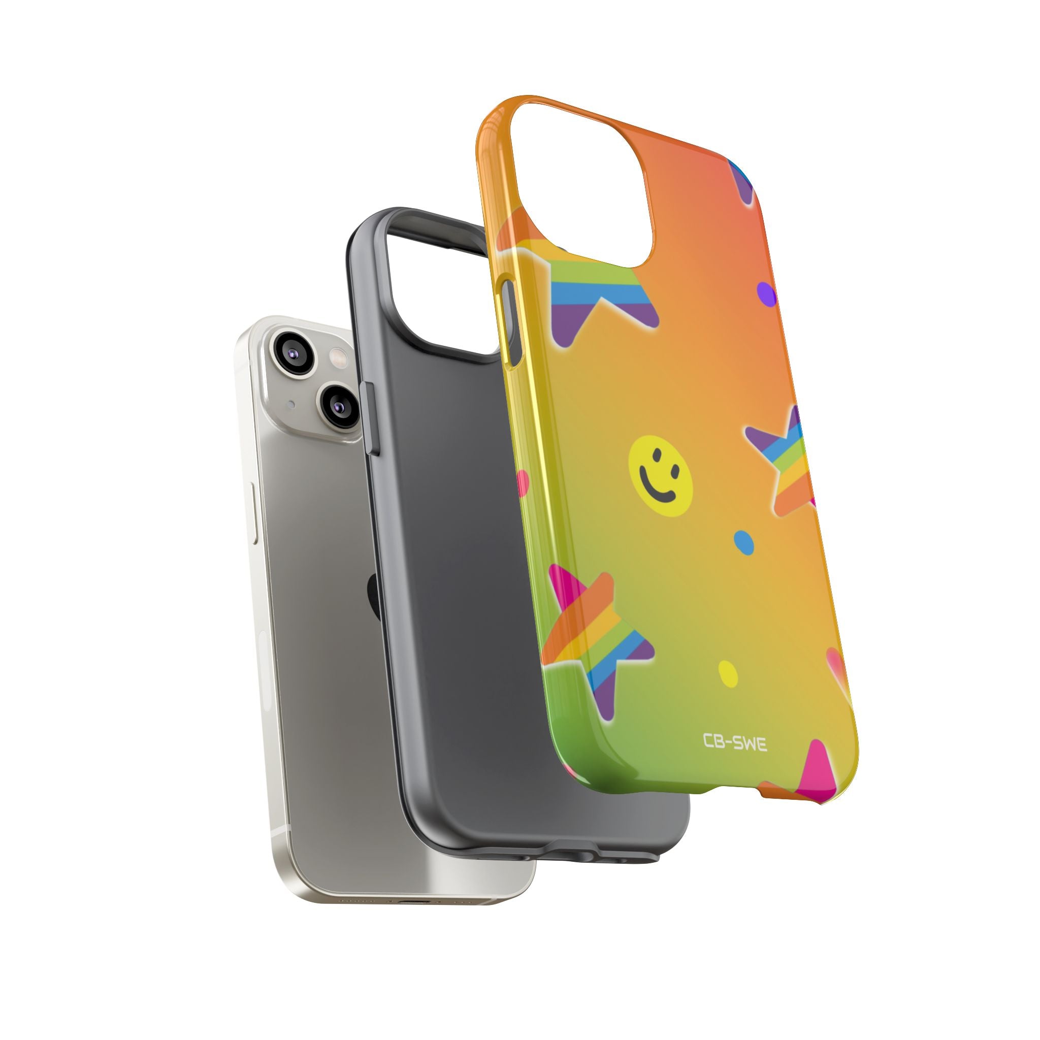 Vibrant Pop Whimsy - iPhone Case