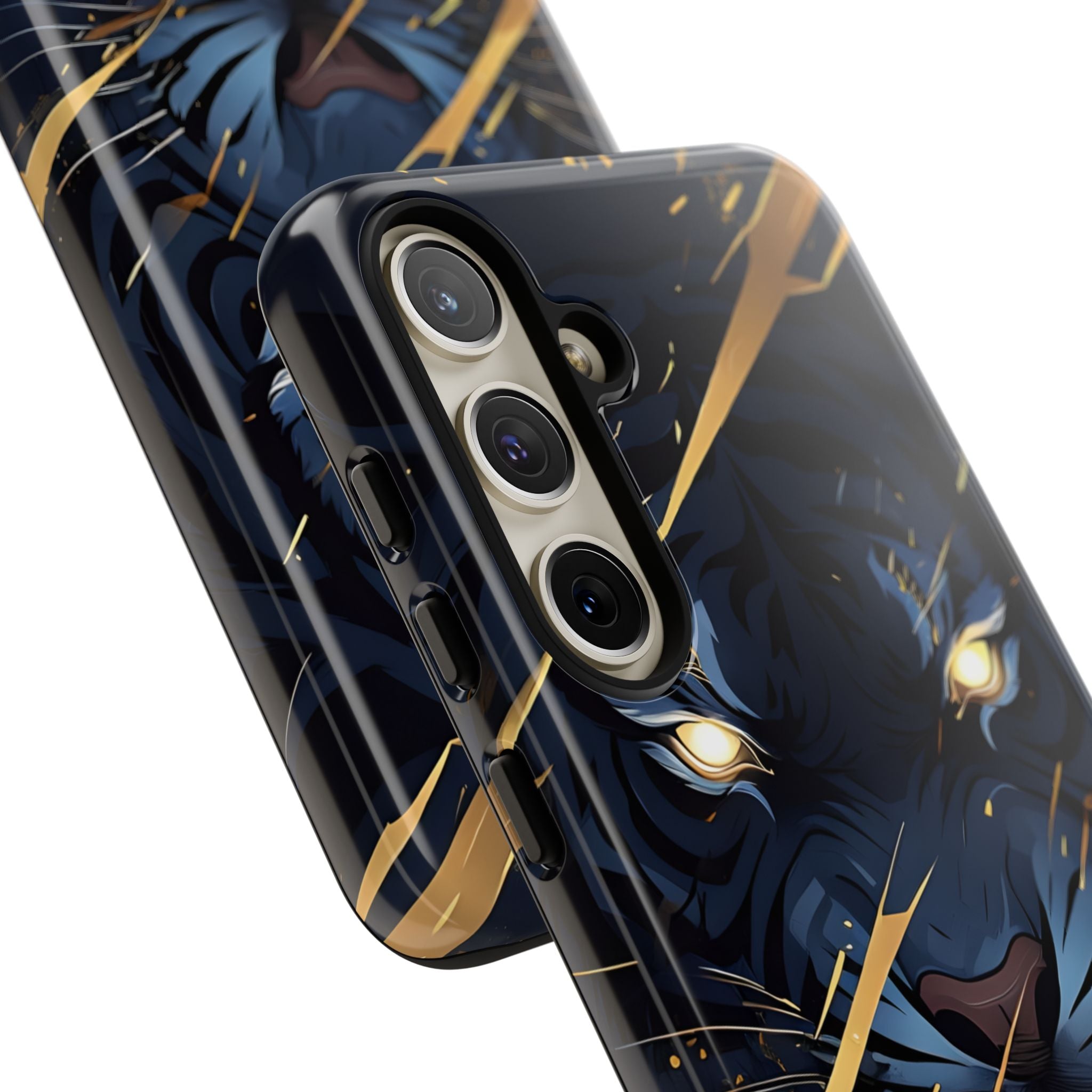 Tiger's Glowing Gaze - Samsung Case