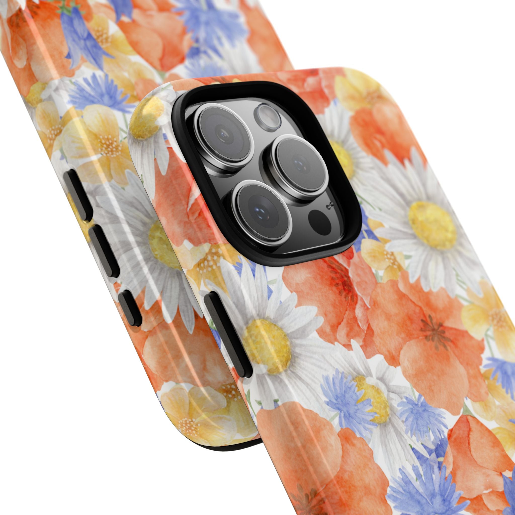 Watercolor Floral Harmony - iPhone Case
