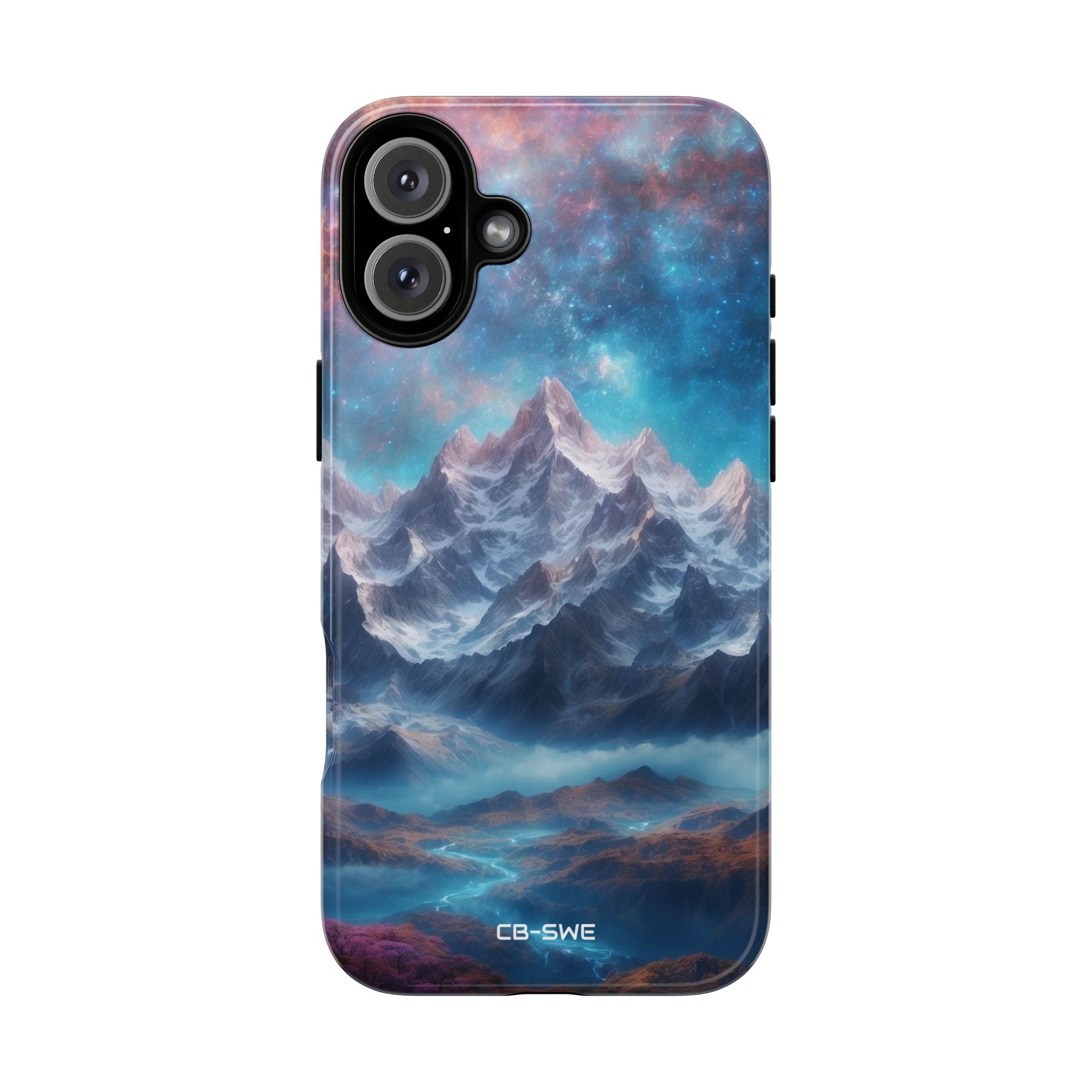 Celestial Mountains Rise - iPhone Case