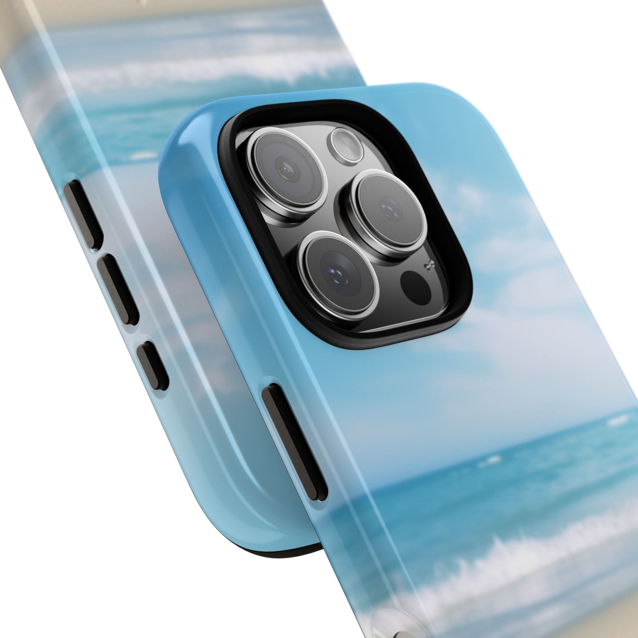 Shells Rest Beneath Waves - iPhone Case