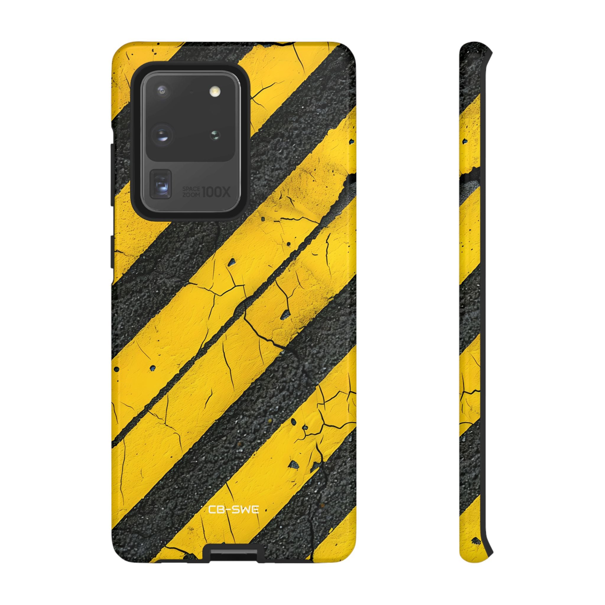 Cracked Hazard Lines - Samsung Case