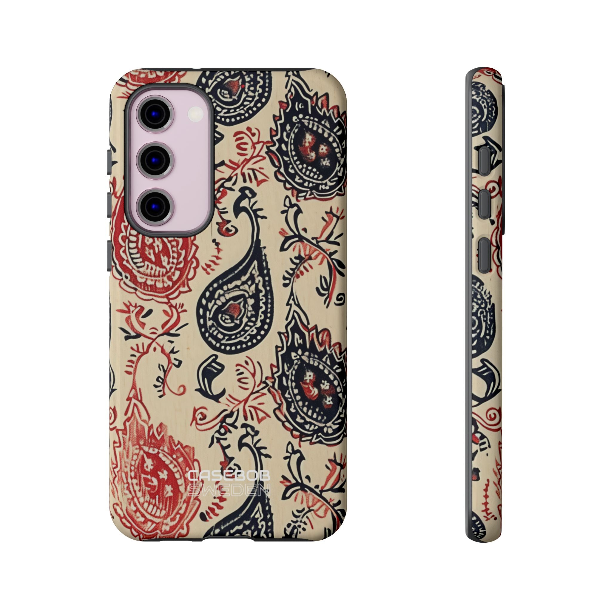 Navy Paisley Swirl Samsung S23 - Tough