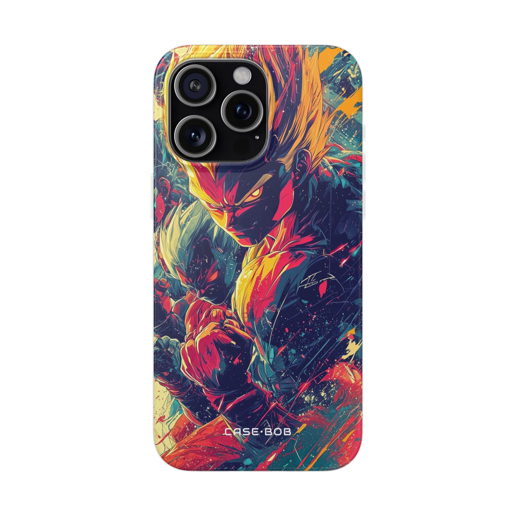 Yellow Fury iPhone 15 Pro Max Case - Soft