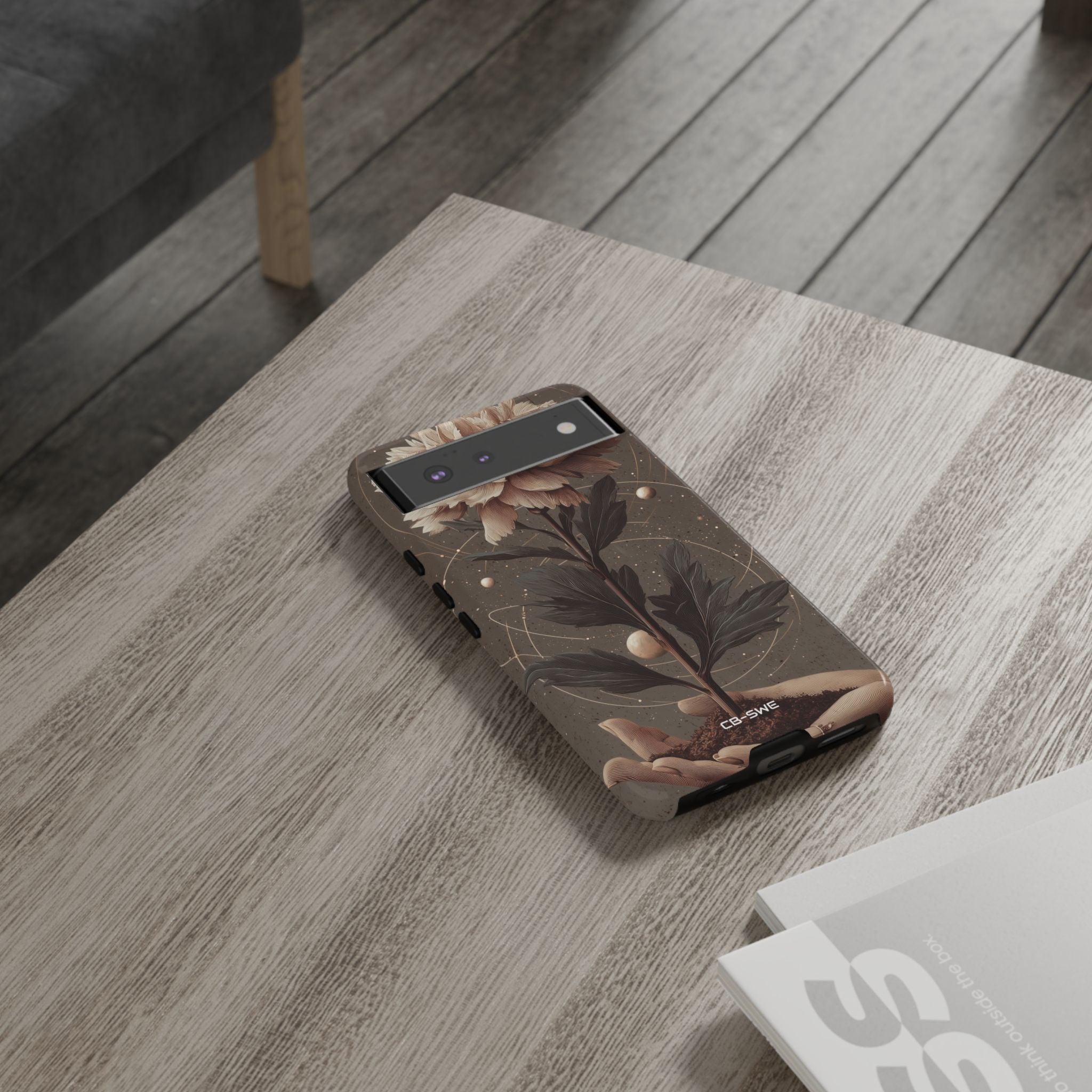 Celestial Flower Embrace - Google Pixel Case
