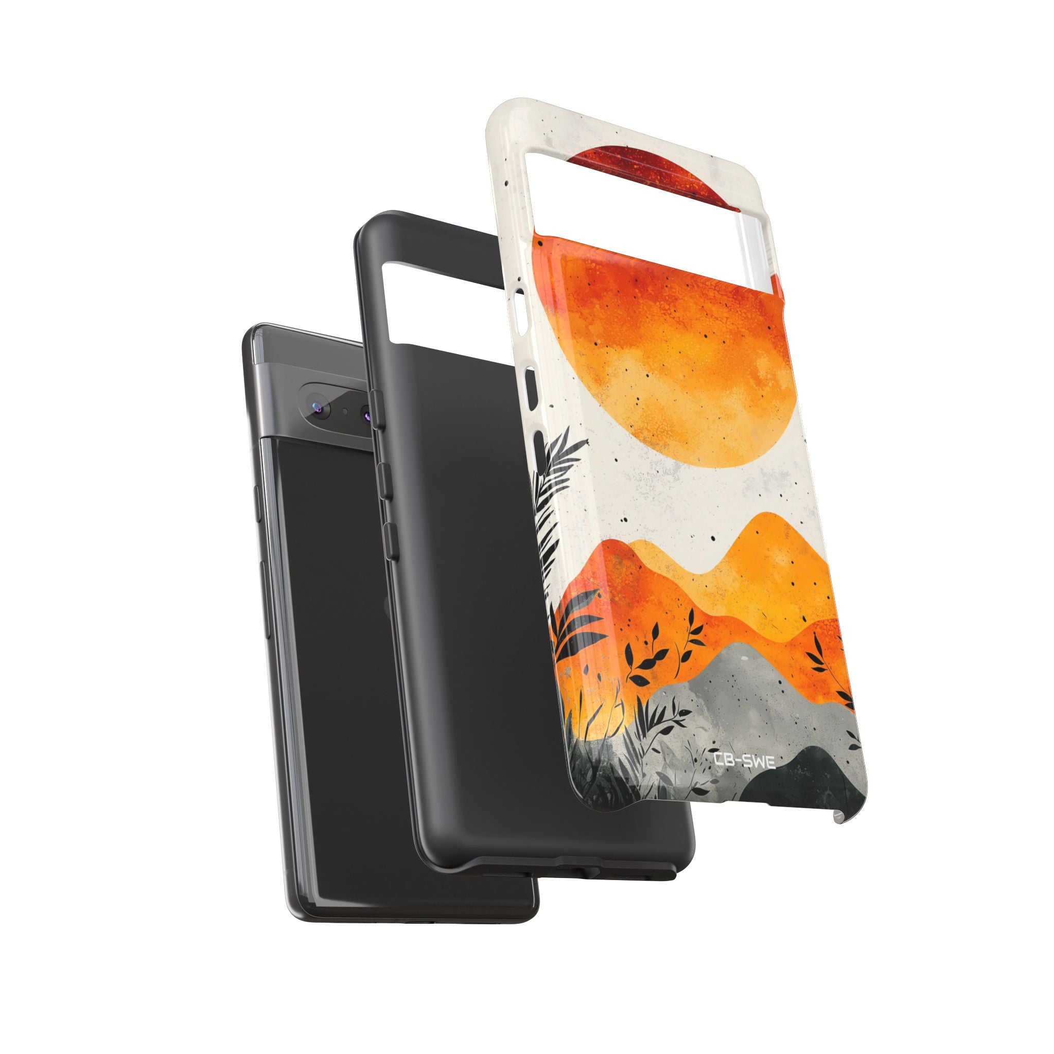 Sun Illuminates Mountains - Google Pixel Case