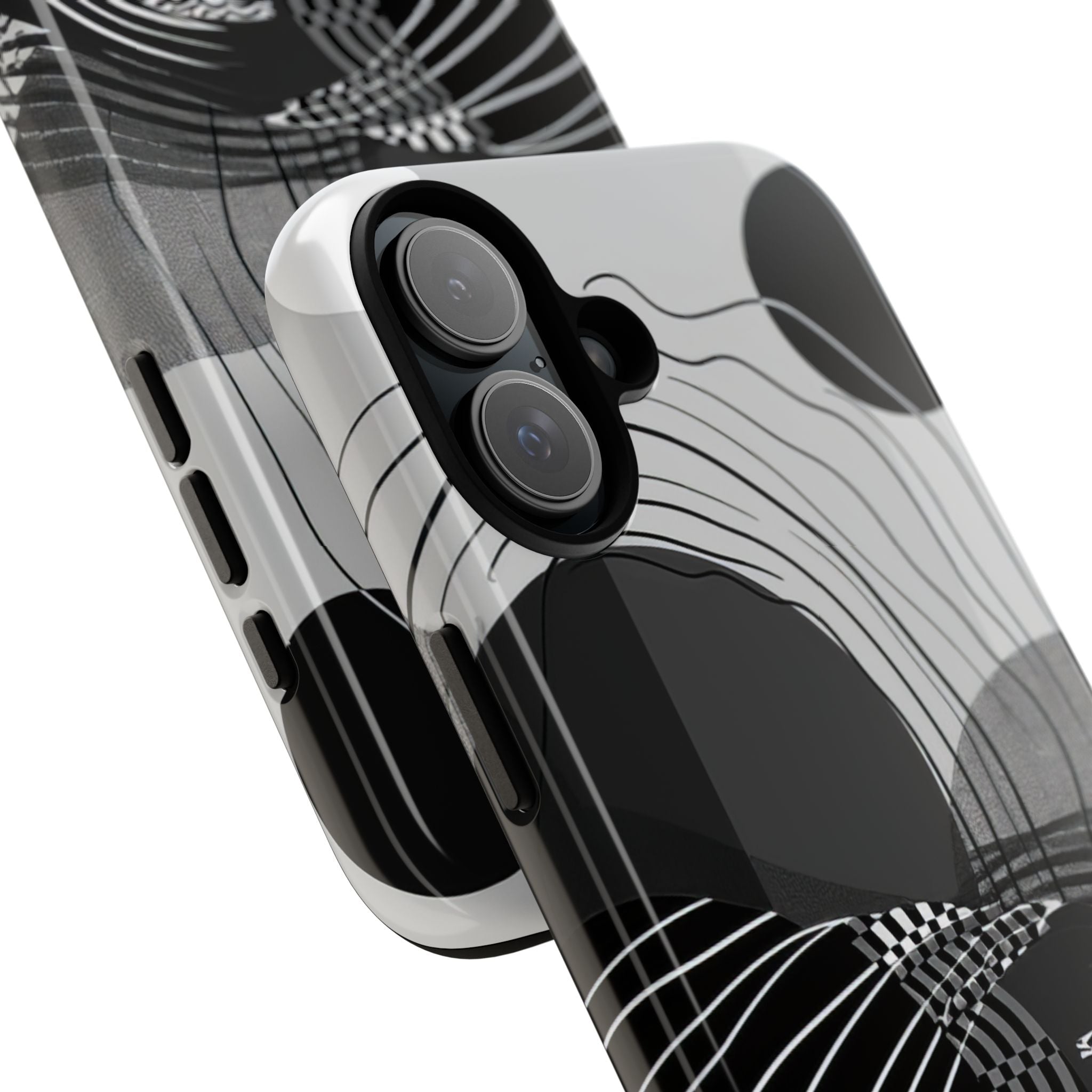 Monochrome Motion Flow iPhone 16 – Robust