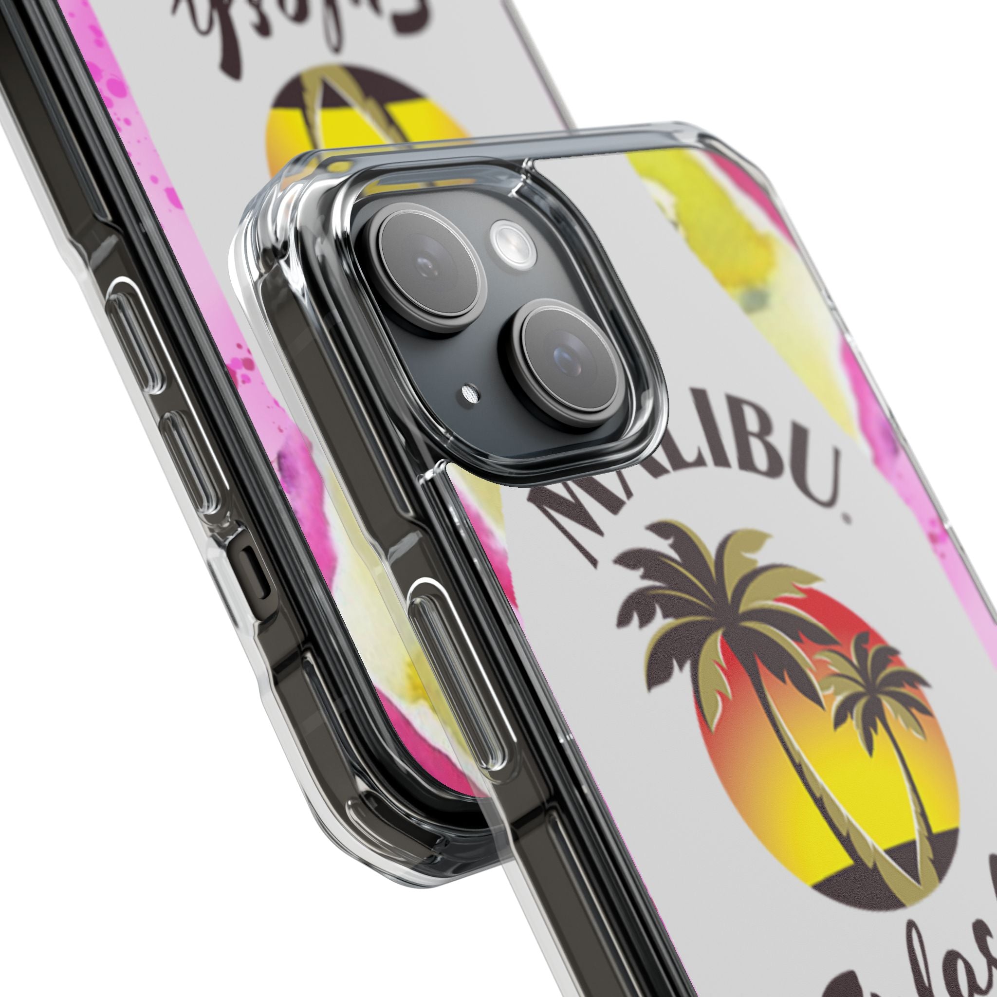 Tropical Sunset Splash iPhone Case - Impact