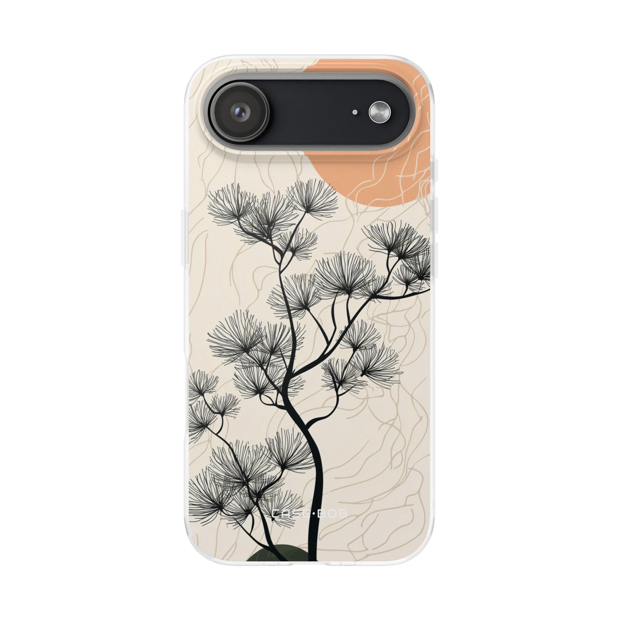 Spiky Tree Sunset iPhone 17 Air Case - Soft