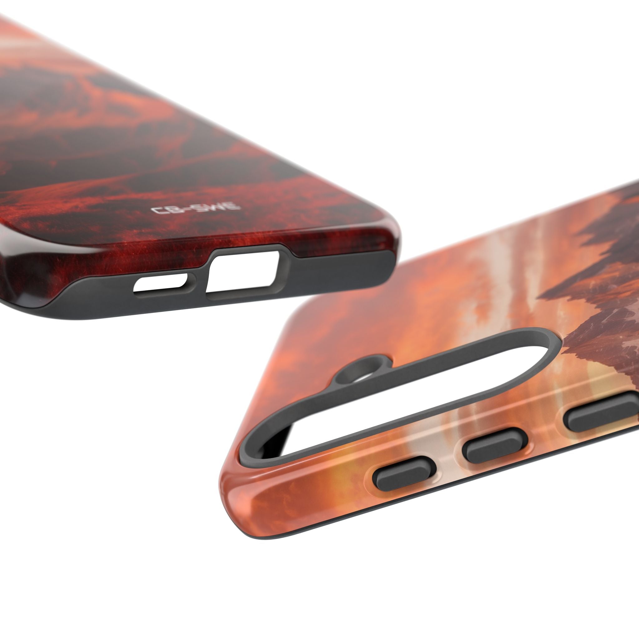Mountain Peaks Glowing - Samsung Case