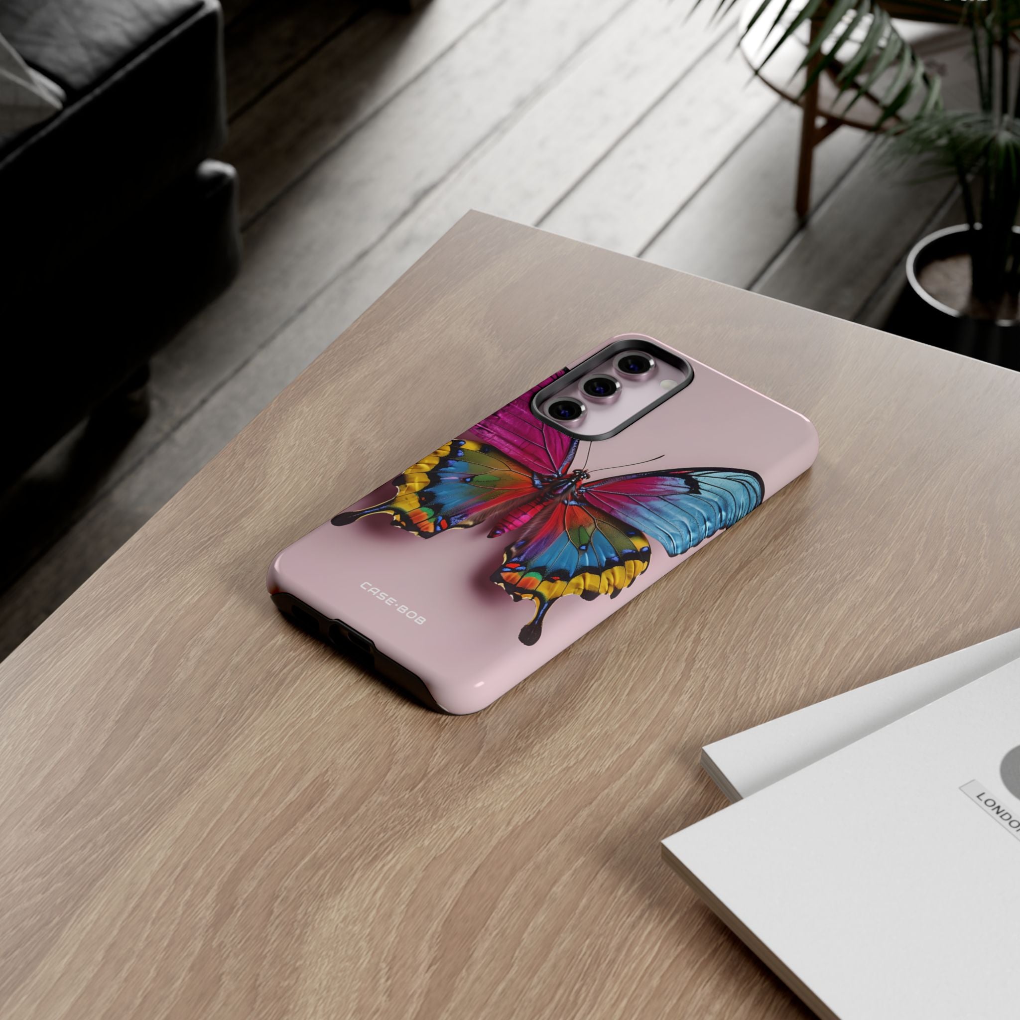 Vivid Butterfly Samsung S23 Plus Case - Tough