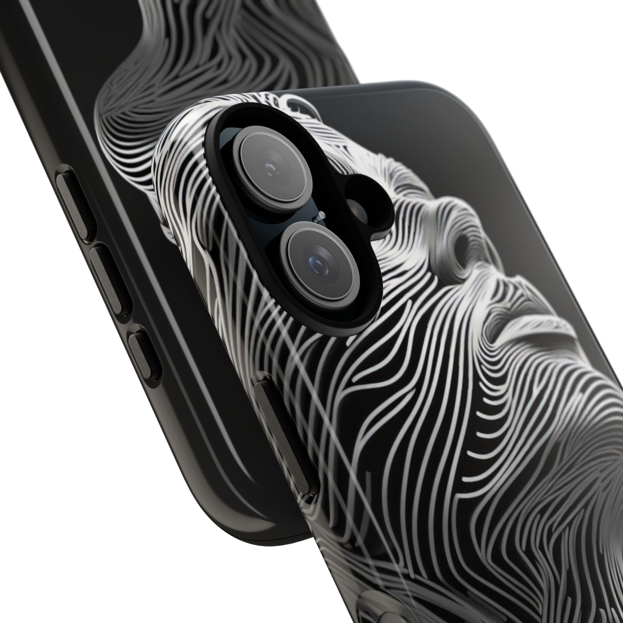 Fluid Face Lines iPhone 16 - Tough