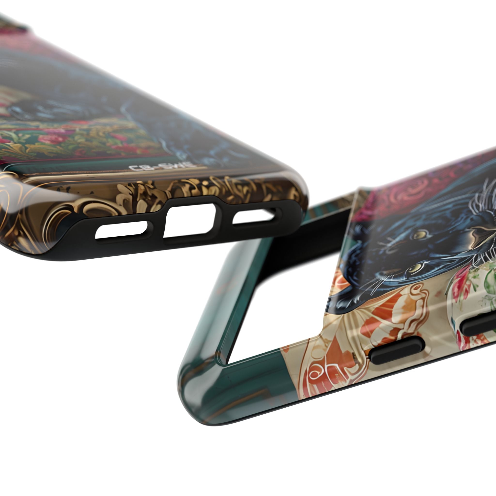 Panther on Vintage Chaise - Google Pixel Case