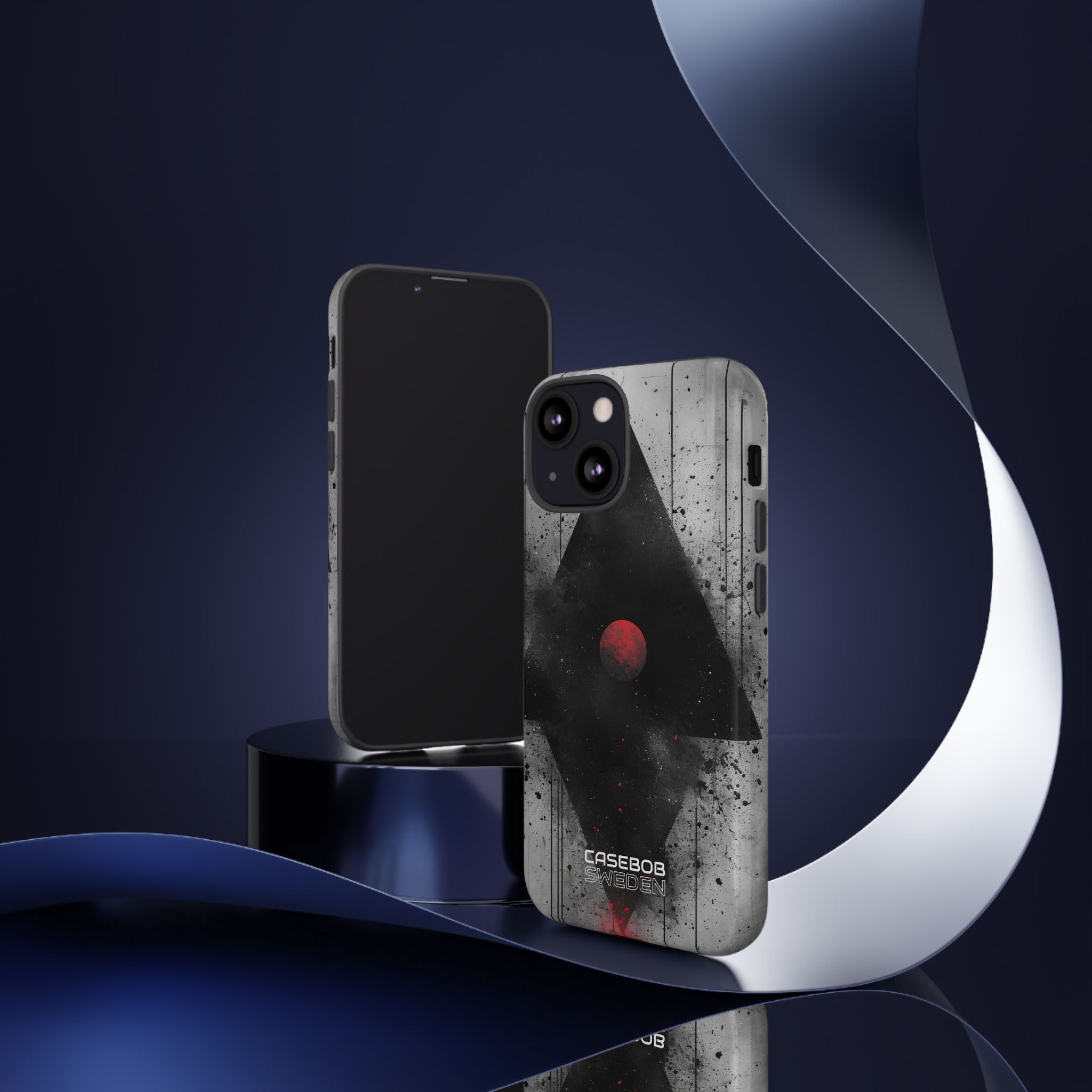 Crimson Core Geometry iPhone 13 - Tough