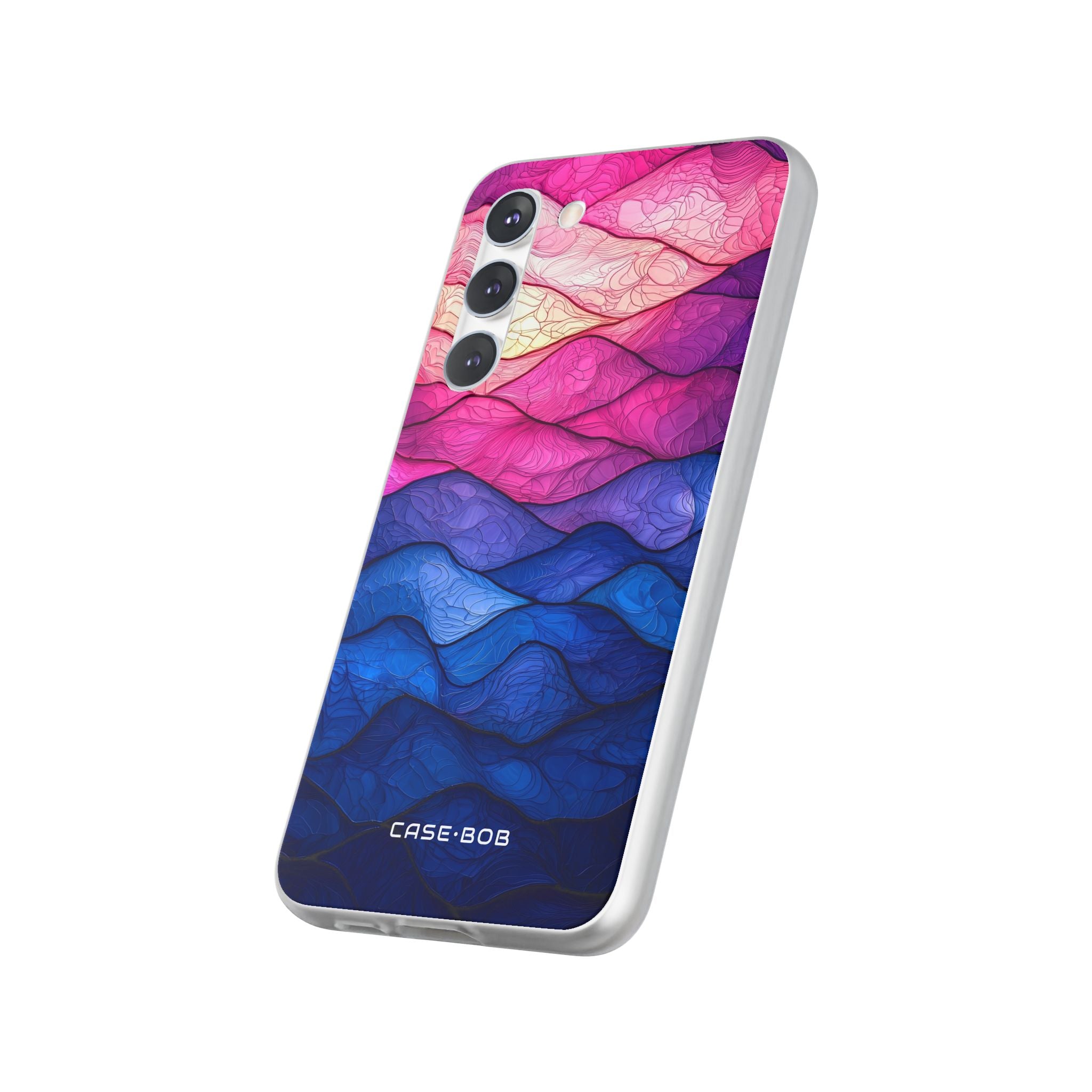 Wavy Vein Gradient Samsung S23 Plus Case - Soft