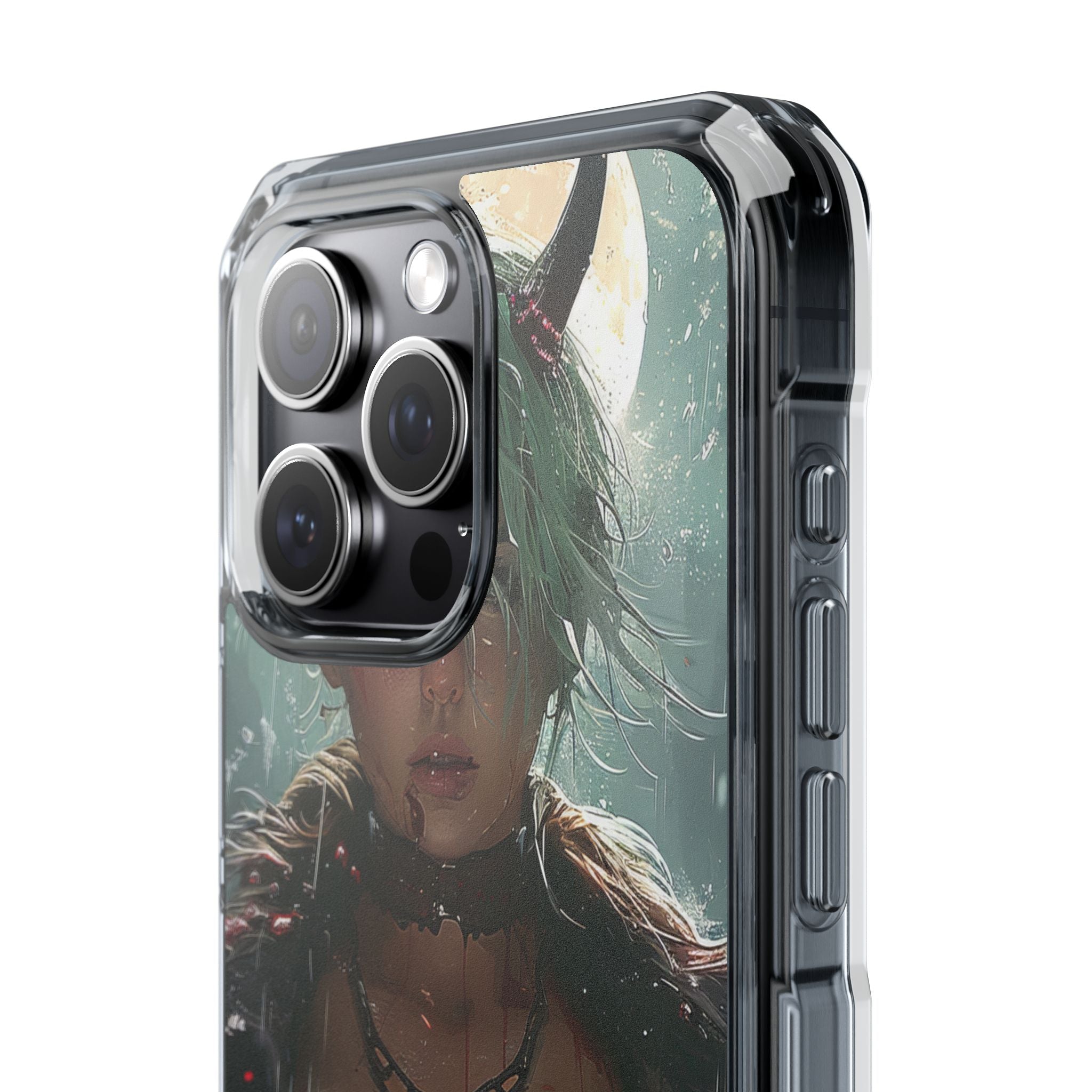 Moonlit Horned Beauty iPhone 15 - Impact Clear+
