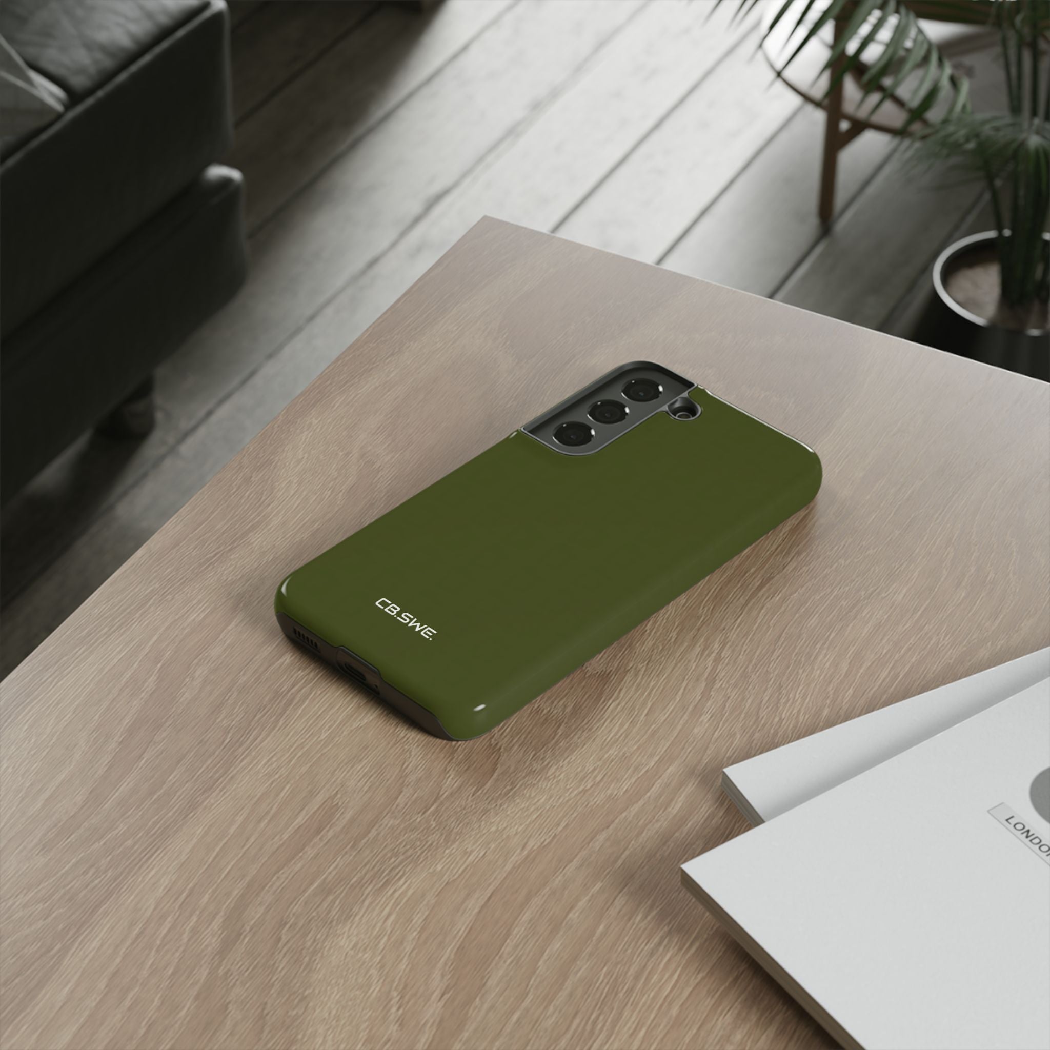 Army Green Samsung Case - Tough