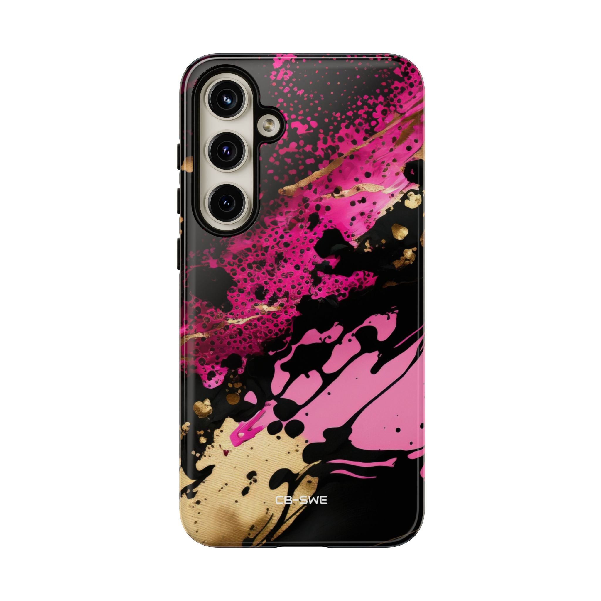 Dynamic Splatter Elegance - Samsung Case