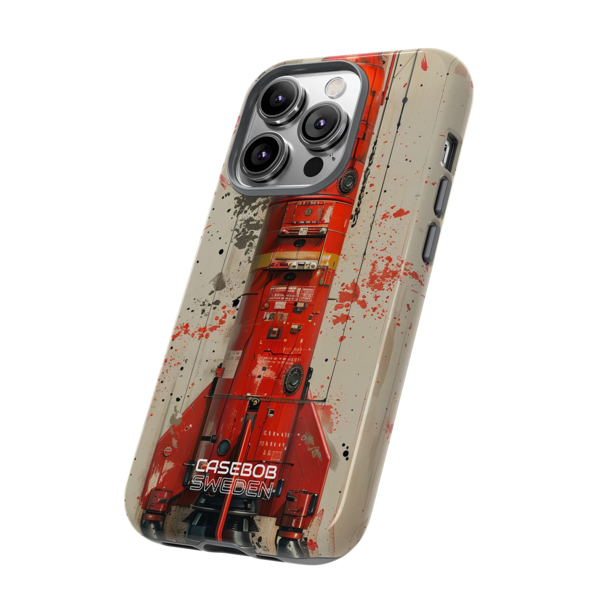 Crimson Rocket Burst iPhone 14 - Tough