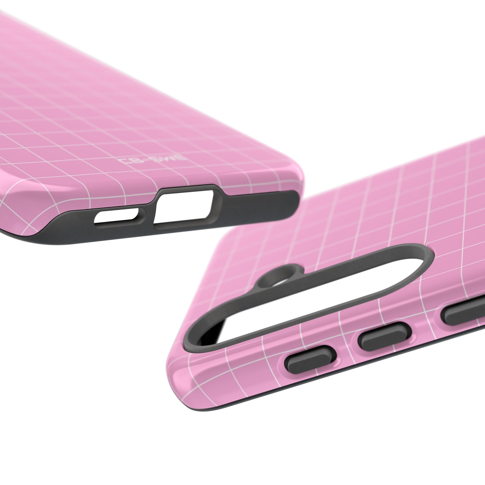 Pink Squares Align - Samsung Case