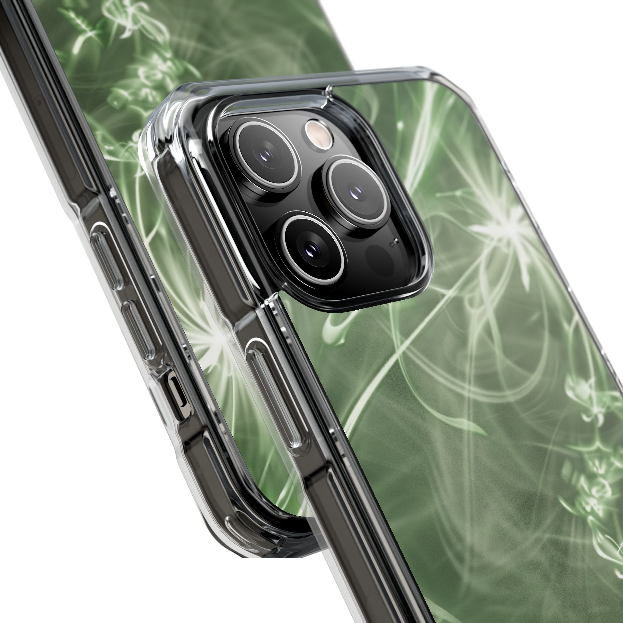 Green Spirit Flow iPhone 14 - Impact Clear+