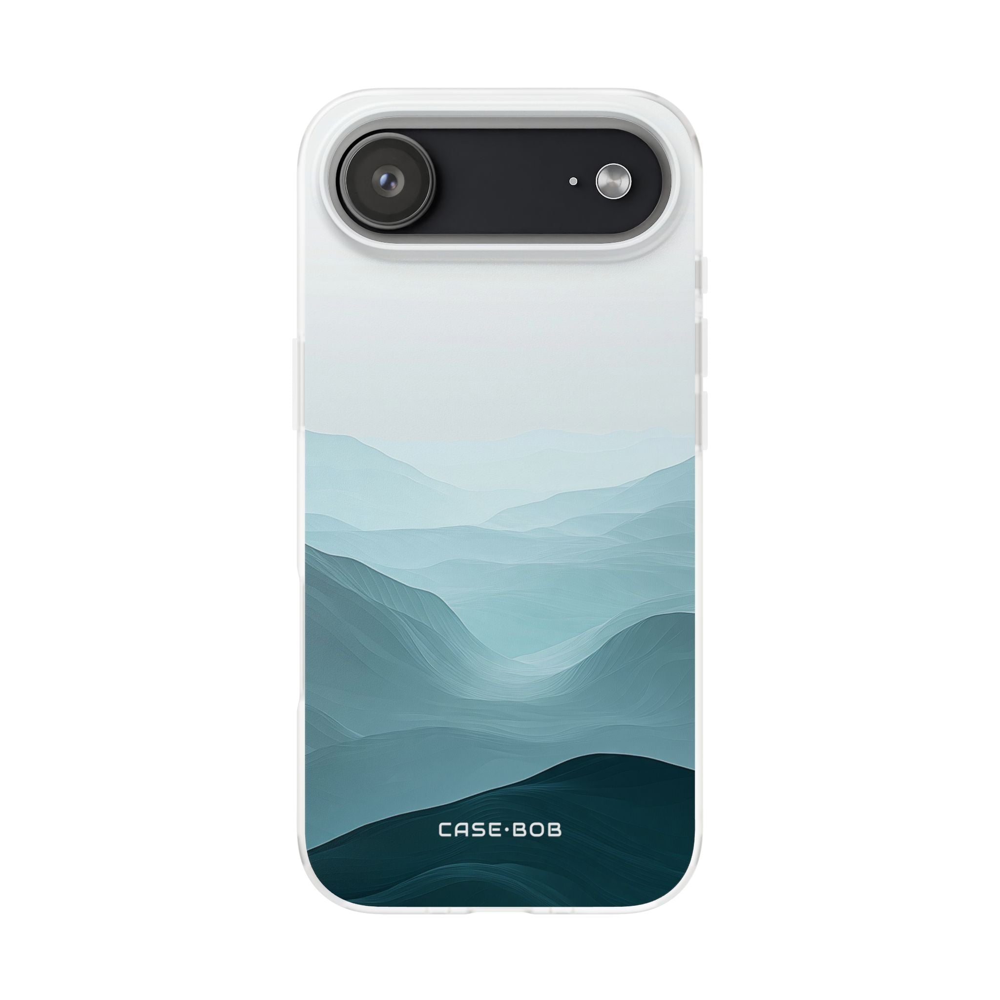 Teal Mist Mountains iPhone 17 Air Case - Soft