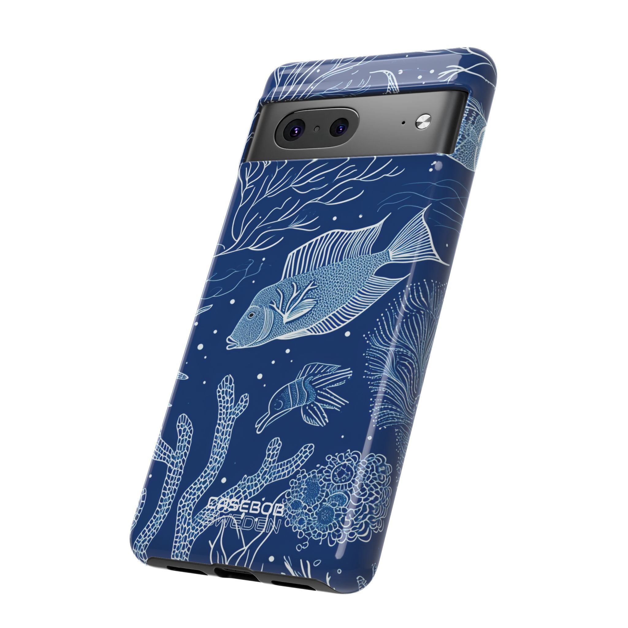 Blue Coral Garden Google Pixel 7 - Tough