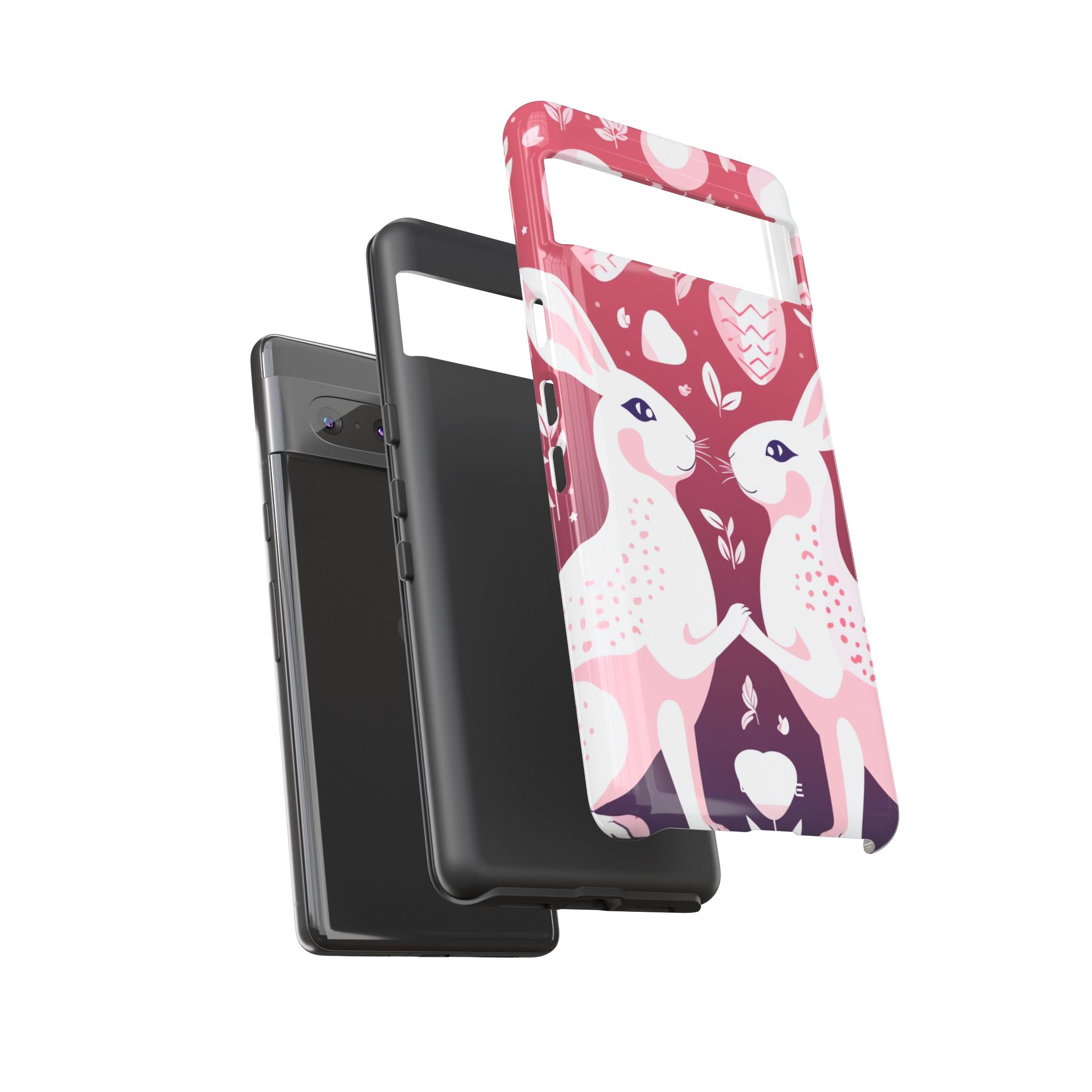 Rabbits Share Joy - Google Pixel Case