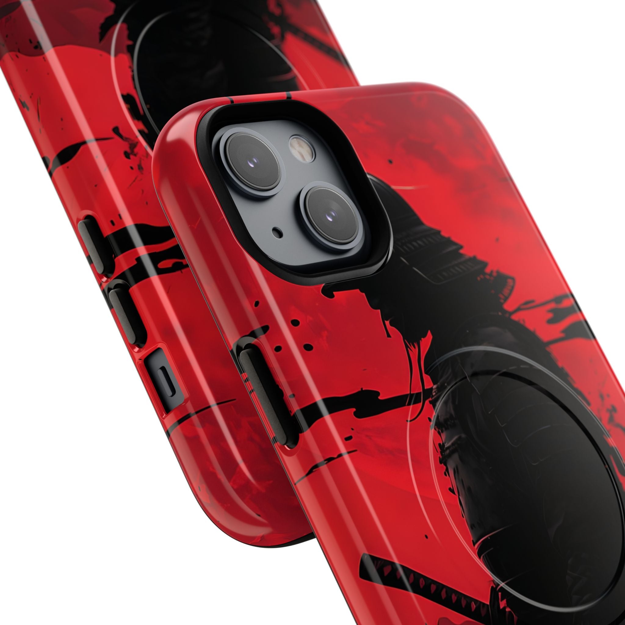 Crimson Samurai iPhone 14 Plus Case - Tough+