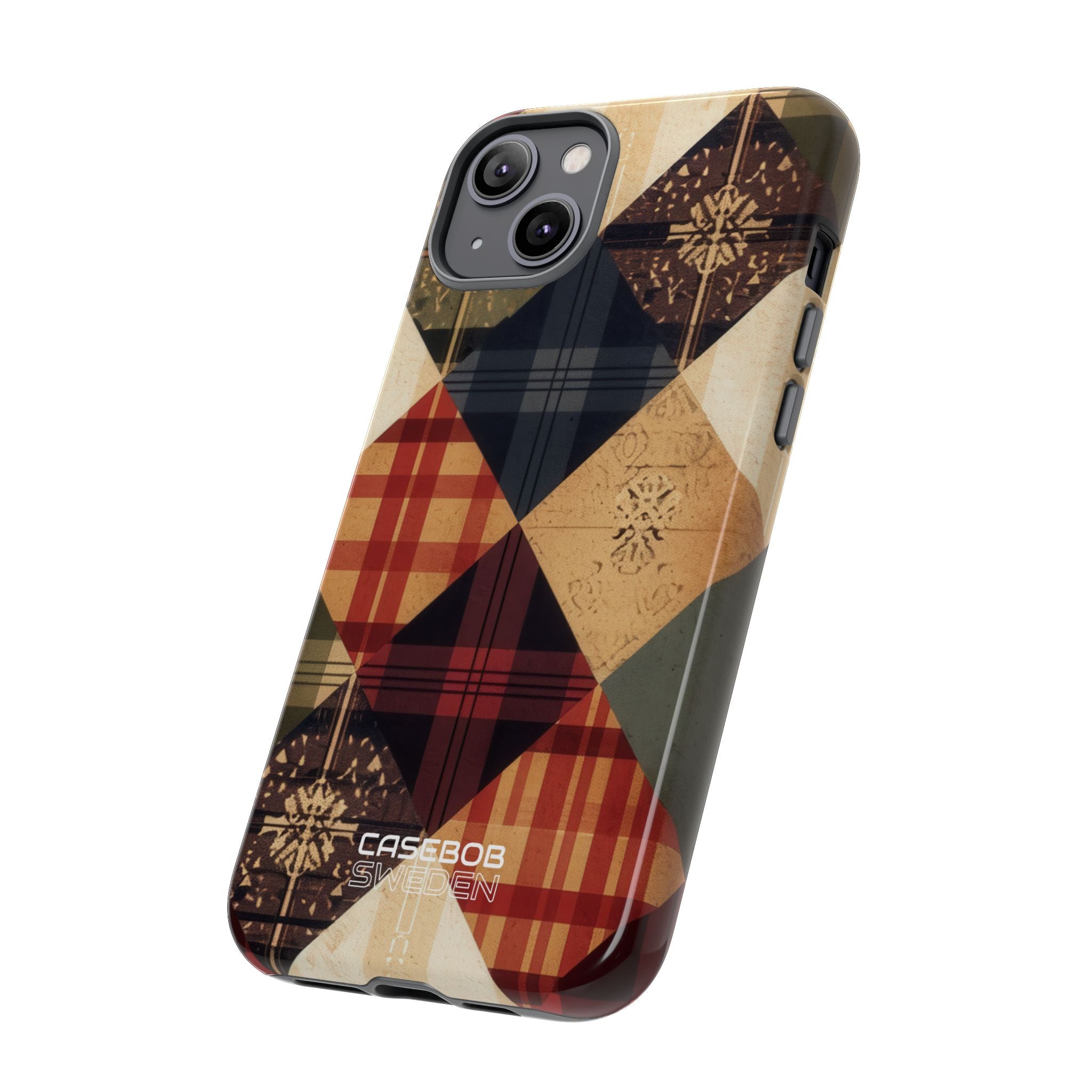 Rustik Quilt Charm iPhone 14 - Tough