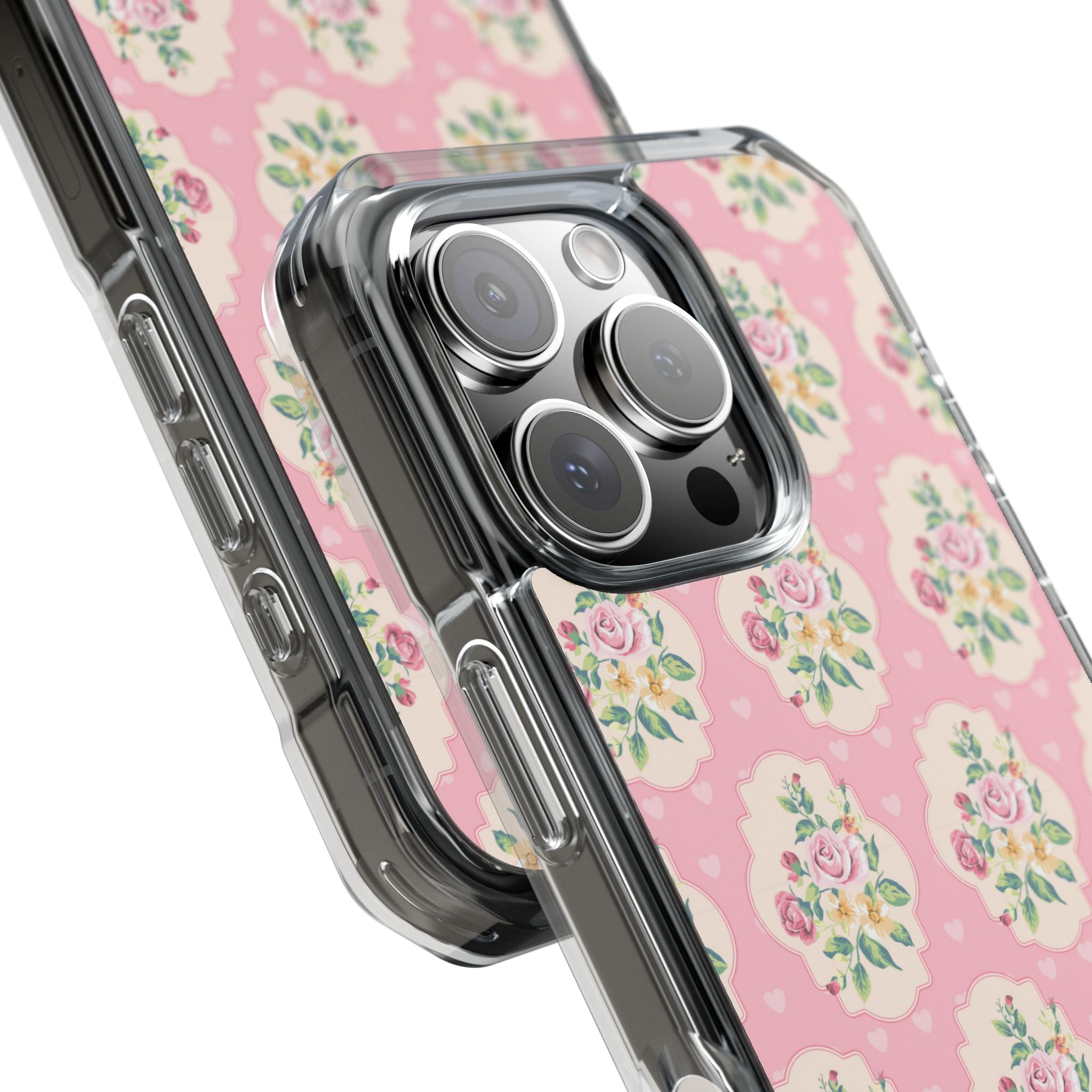 Vintage Floral Romance iPhone Case - Impact