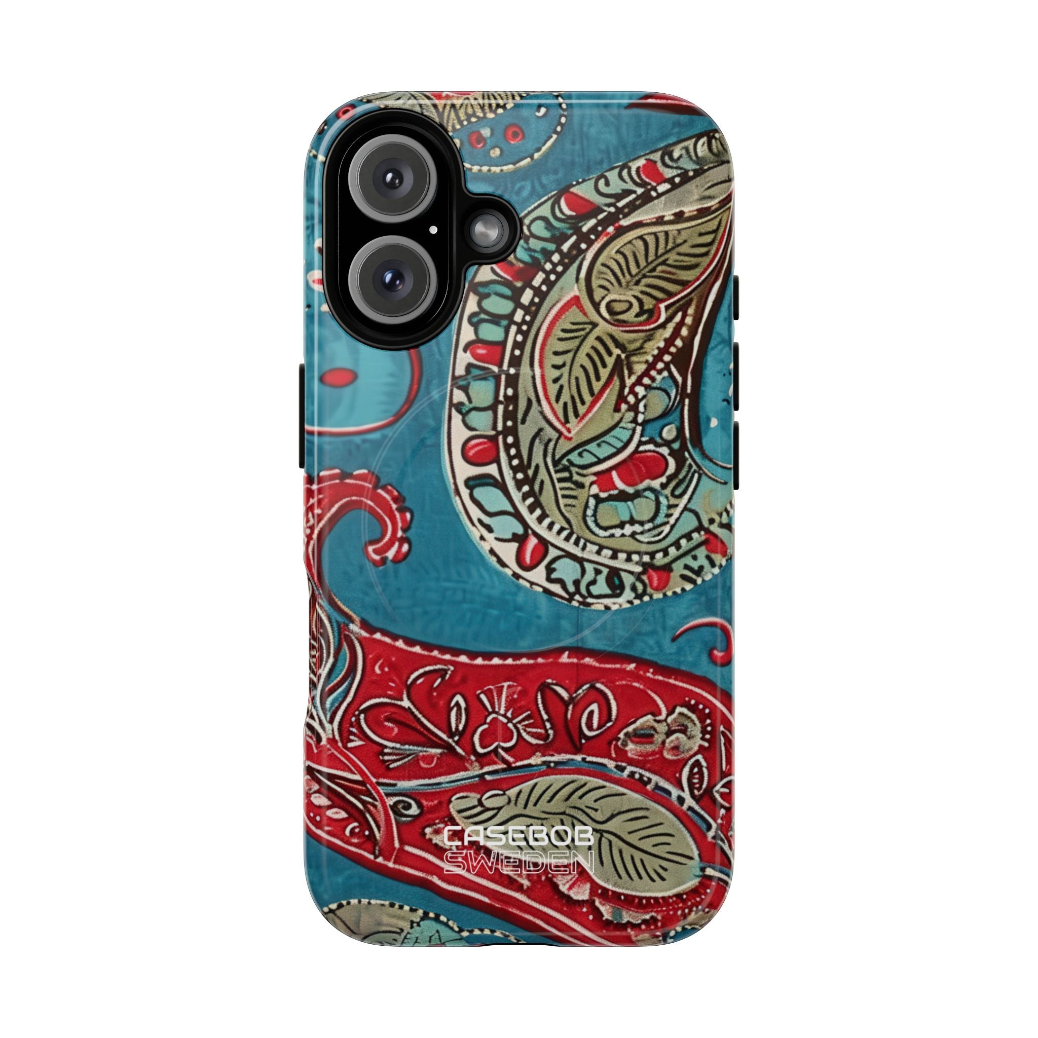 Paisley Floral Fusion iPhone 16 - Tough+