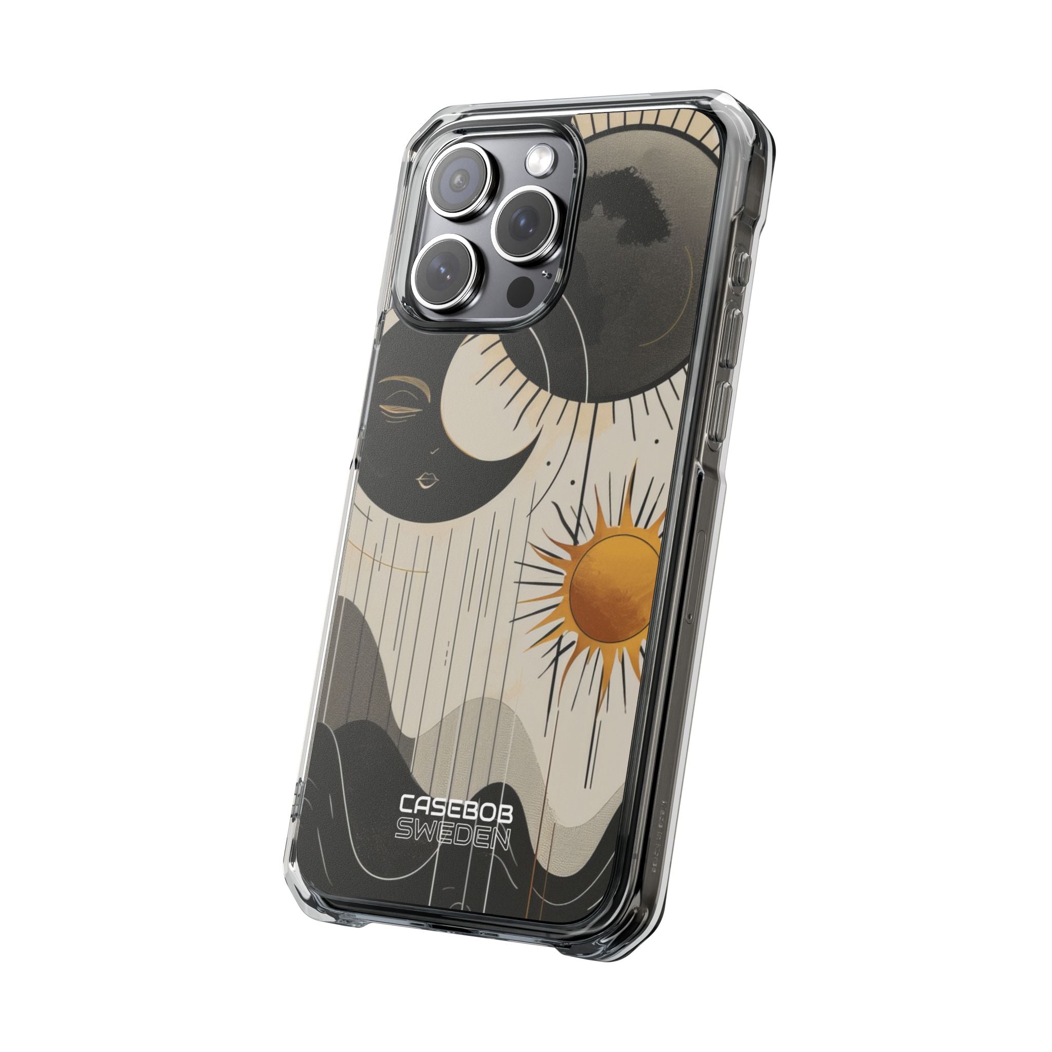 Moon Sun Harmony iPhone 15 - Impact Clear+