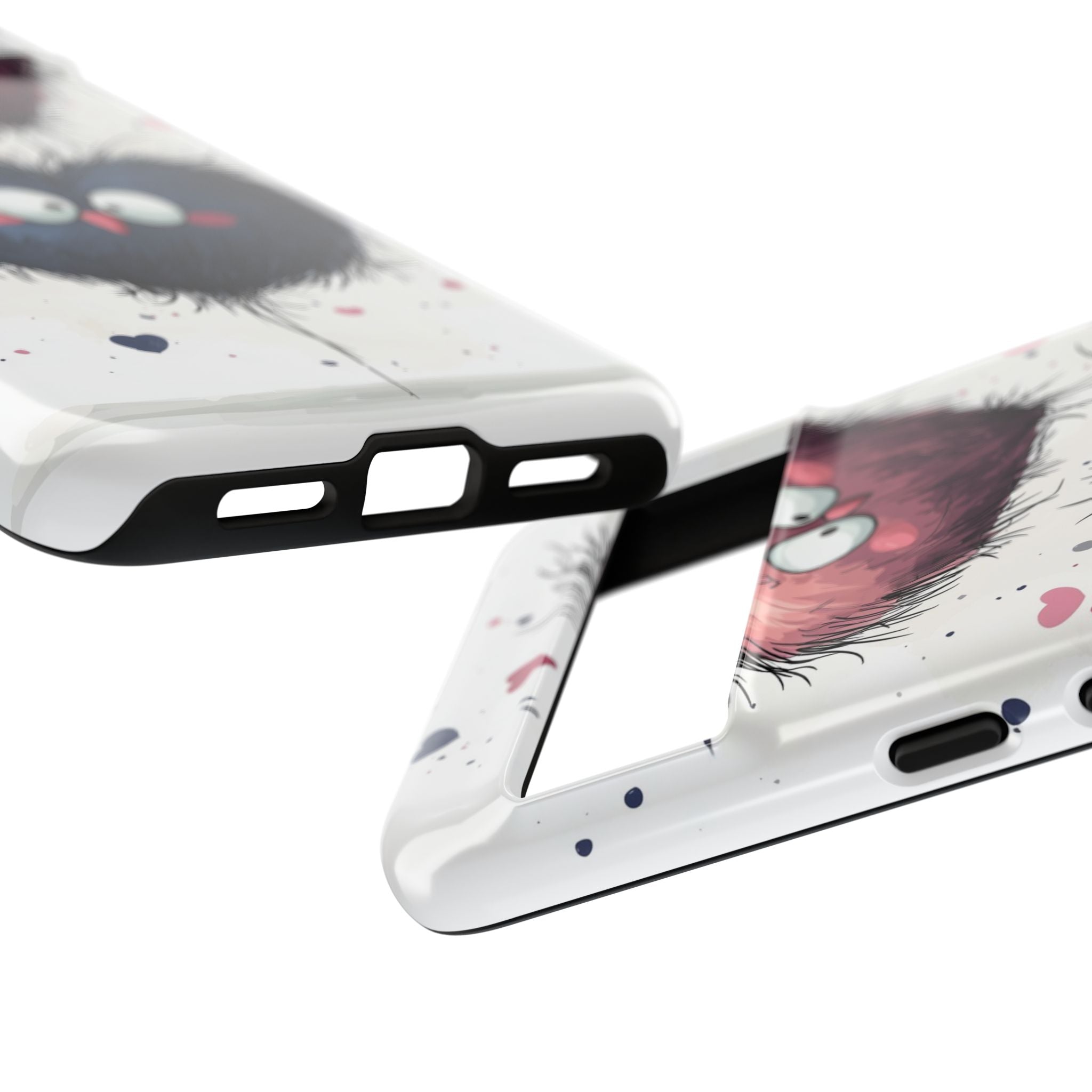 Fluffy Hearts Embrace - Google Pixel Case