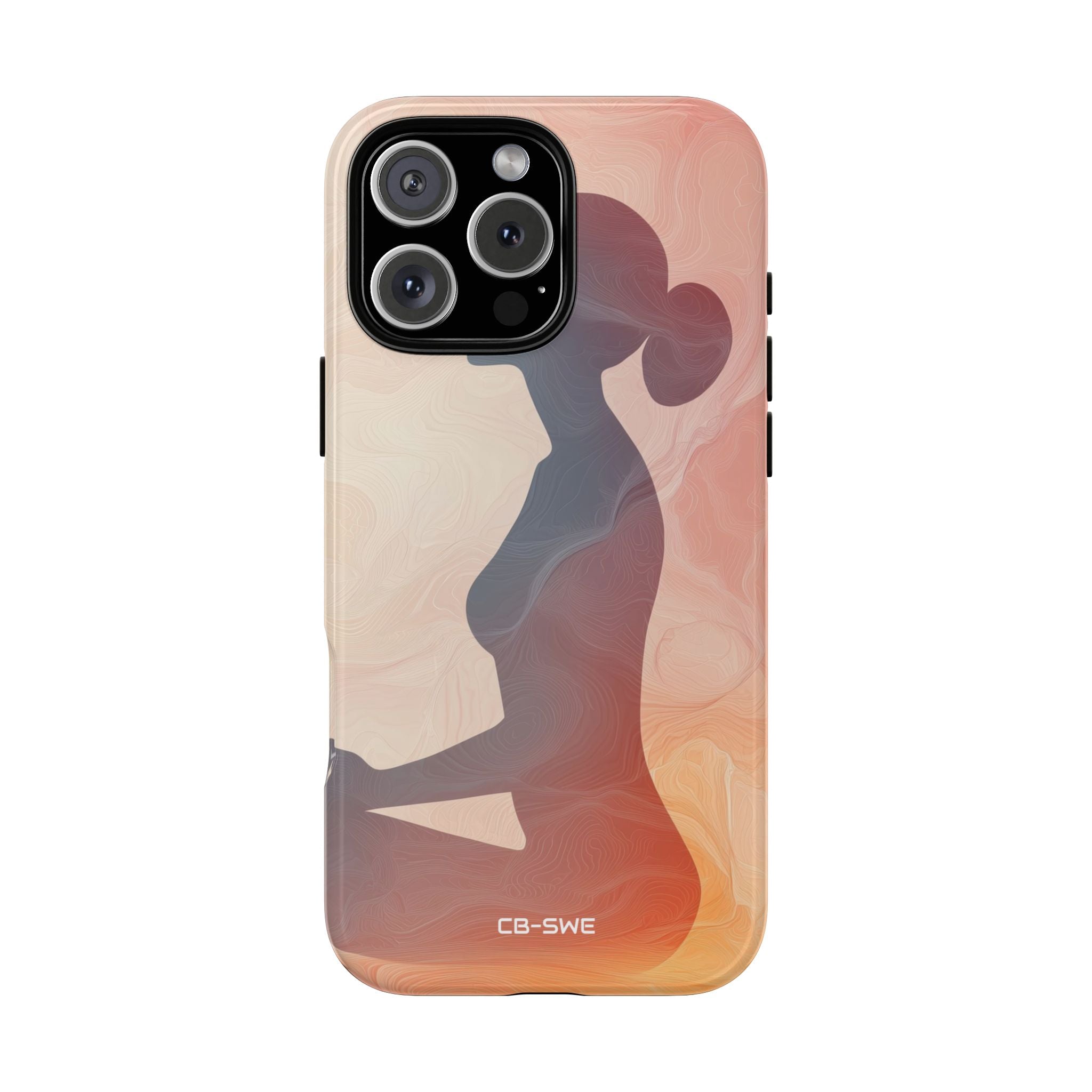 Meditator Embraces Flow - iPhone Case