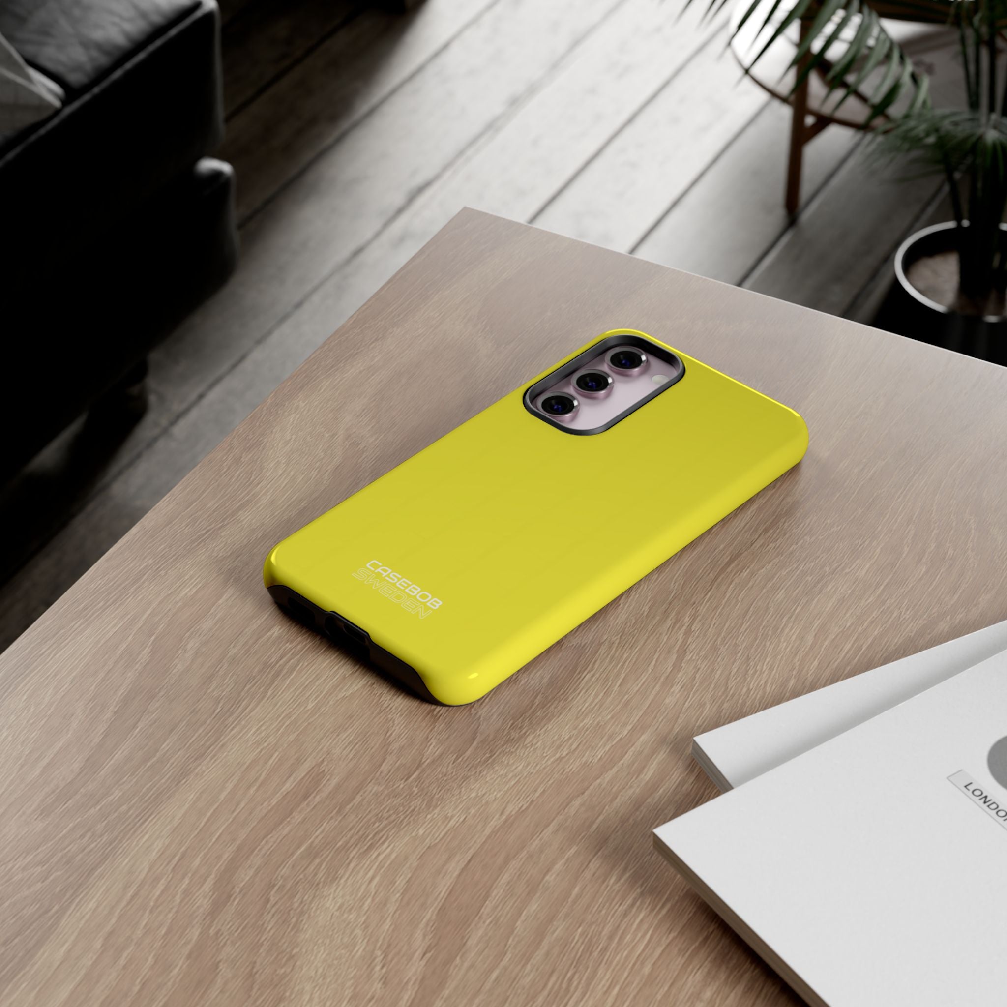 Zitronengelbes Samsung S23 – Robust