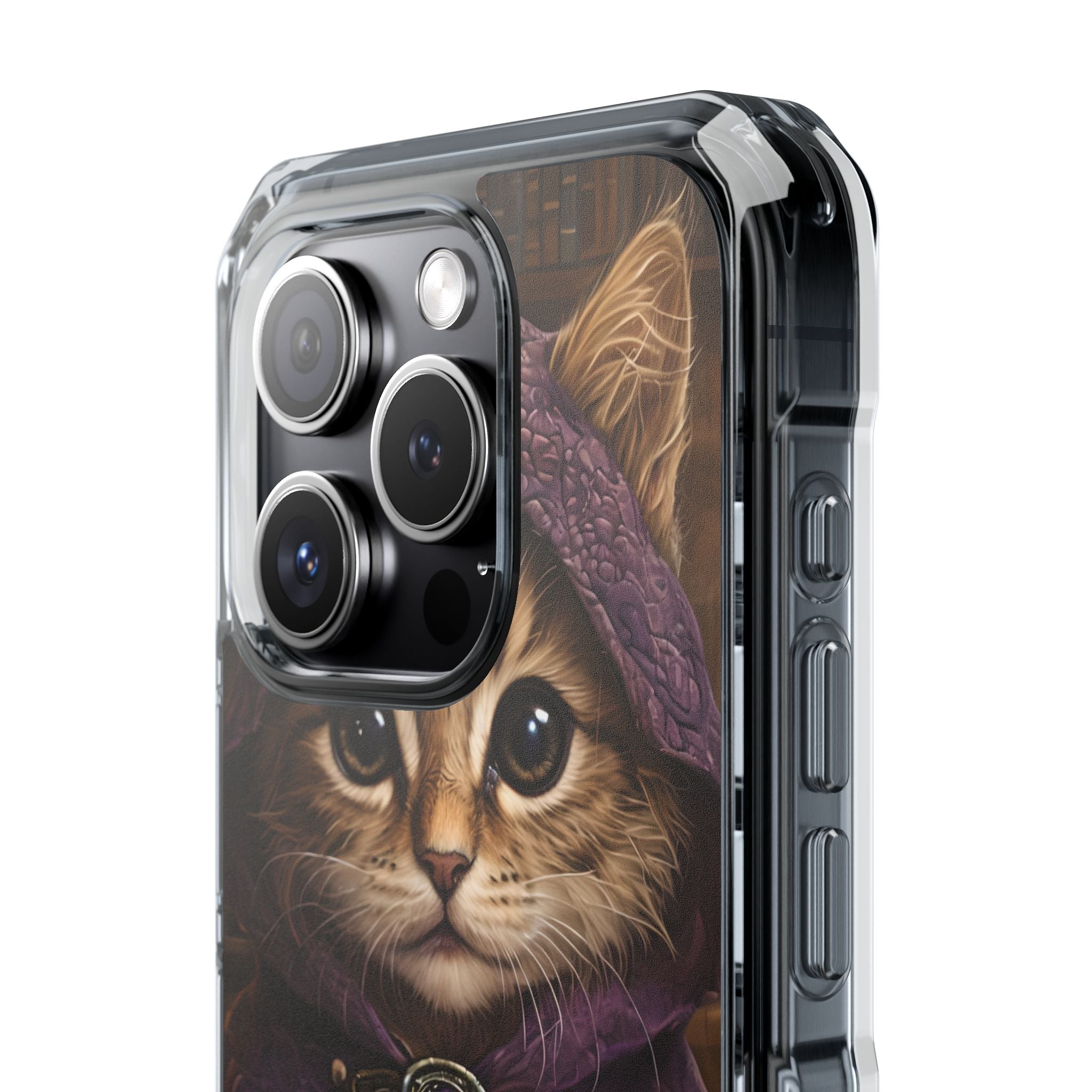 Mystical Wizard Cat iPhone Case - Impact