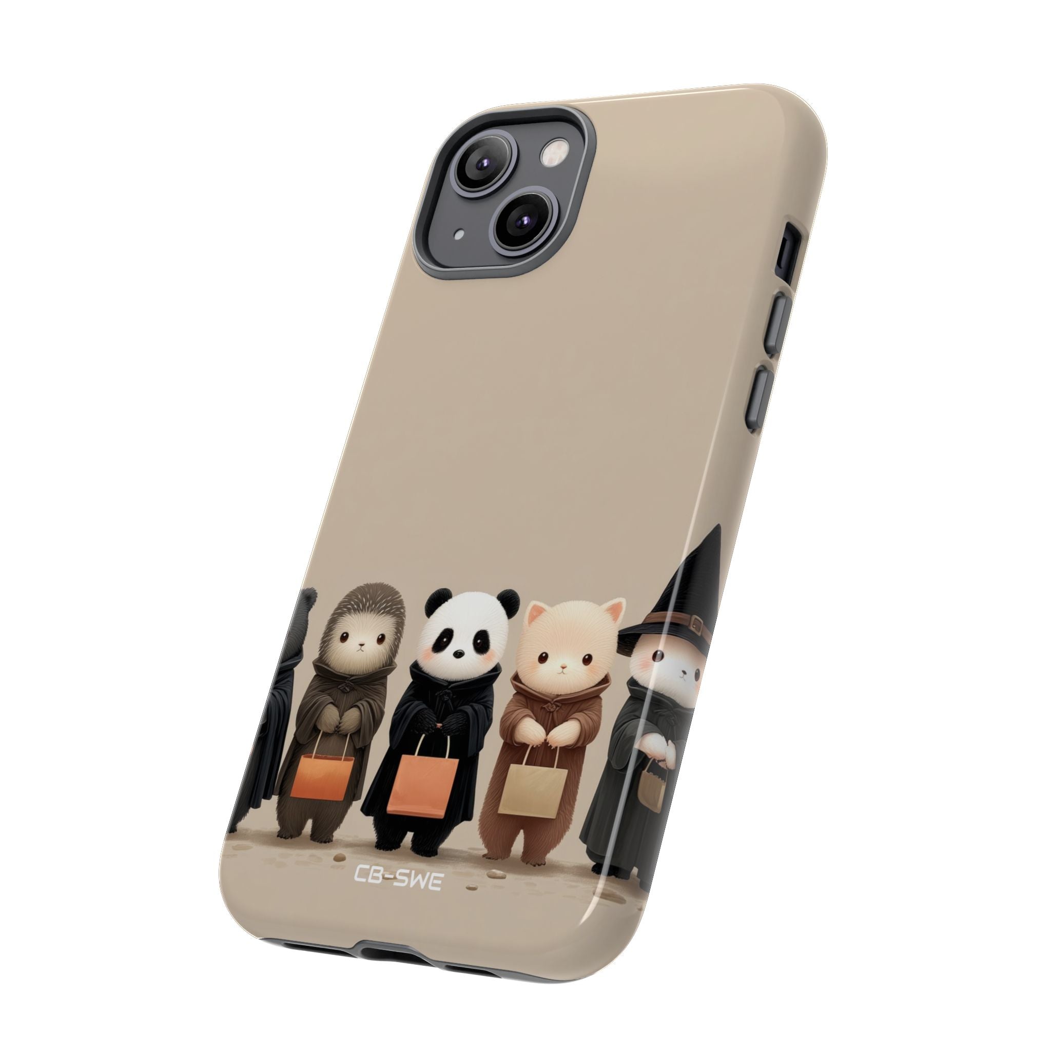 Whimsical Friends Gather - iPhone Case