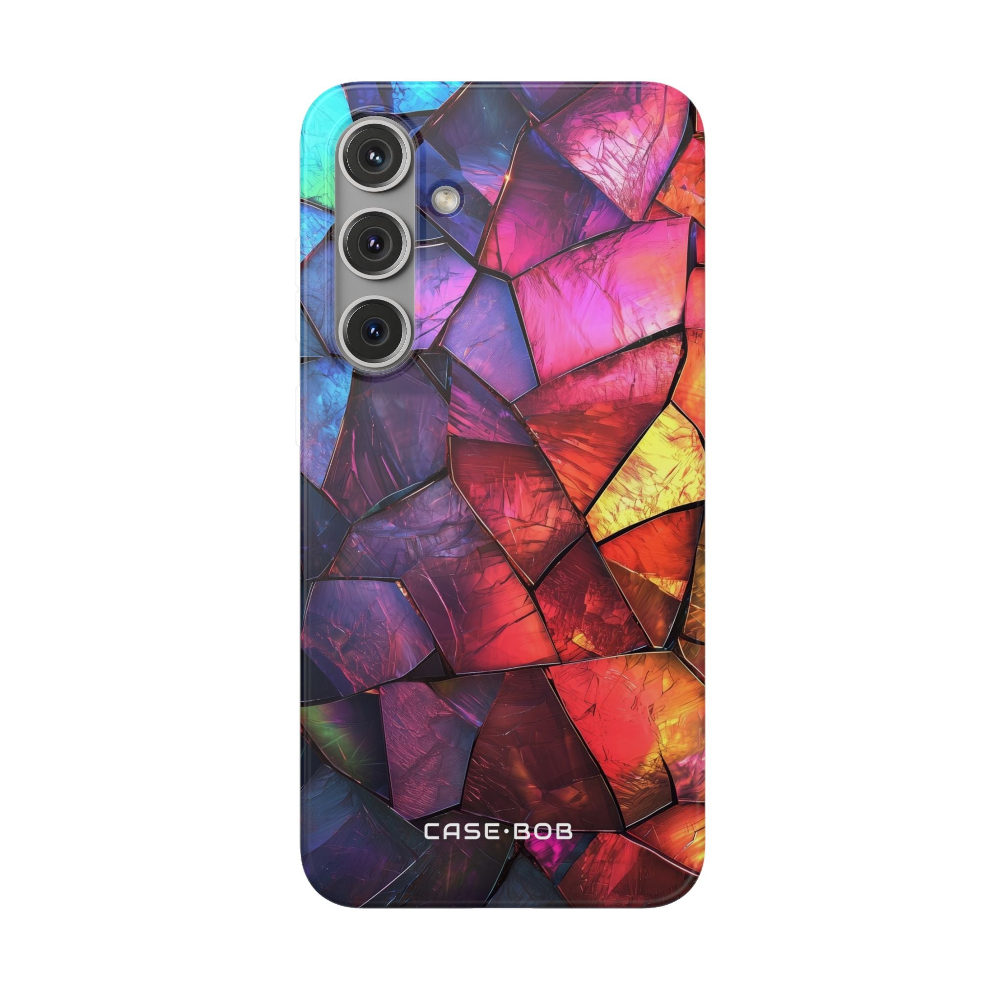 Cracked Prism Samsung S24 Plus Case - Soft