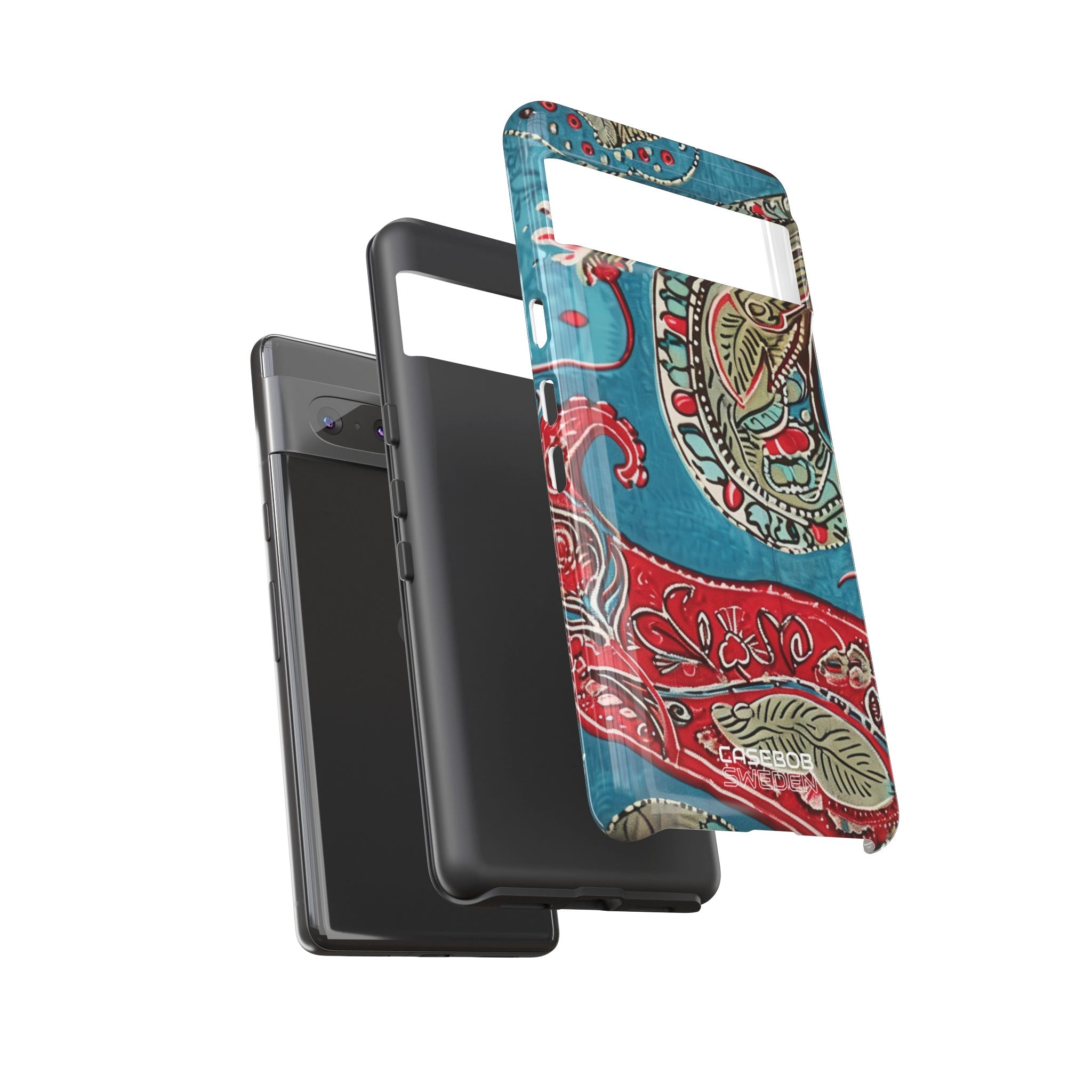 Paisley Floral Fusion Google Pixel 7 - Tough