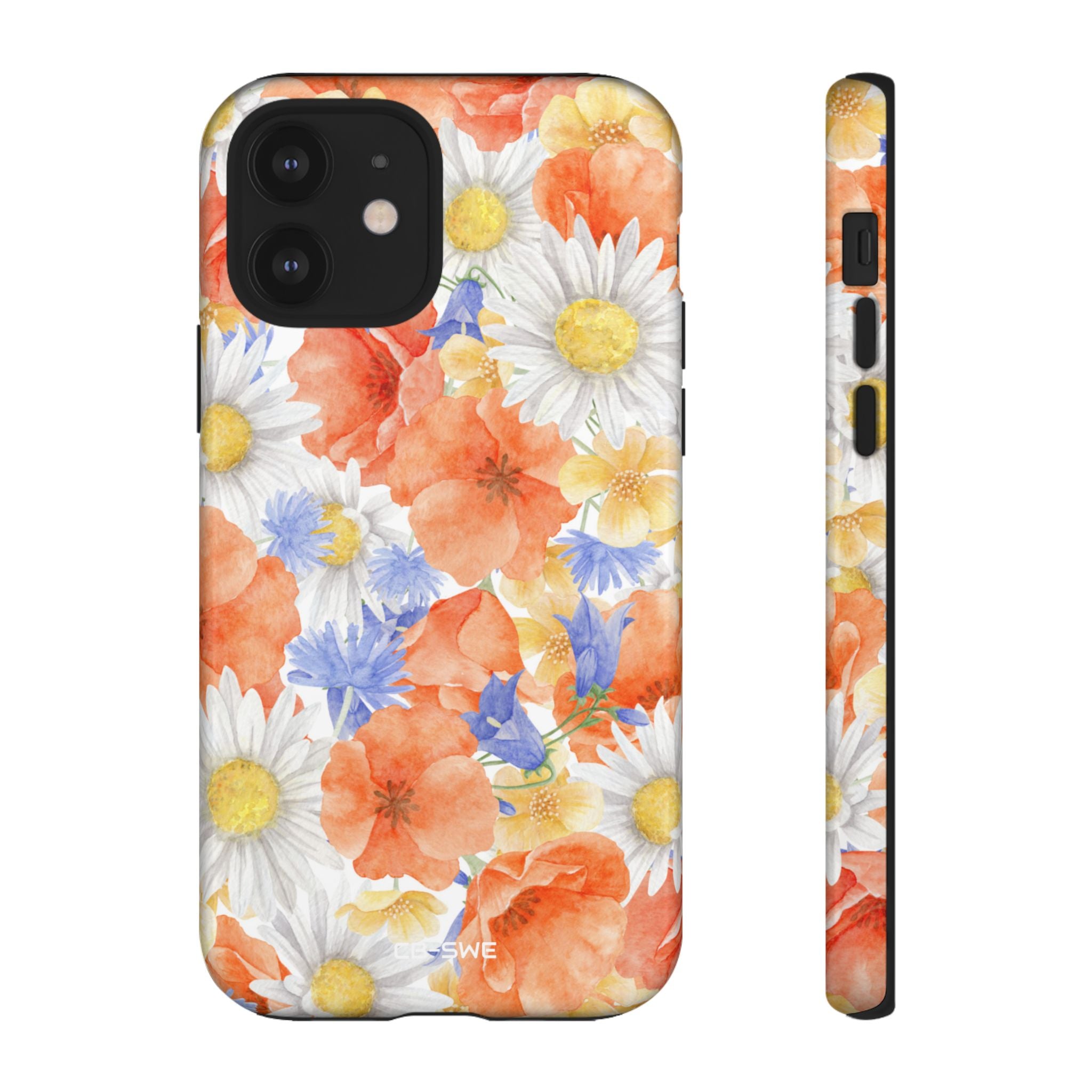 Watercolor Floral Harmony - iPhone Case