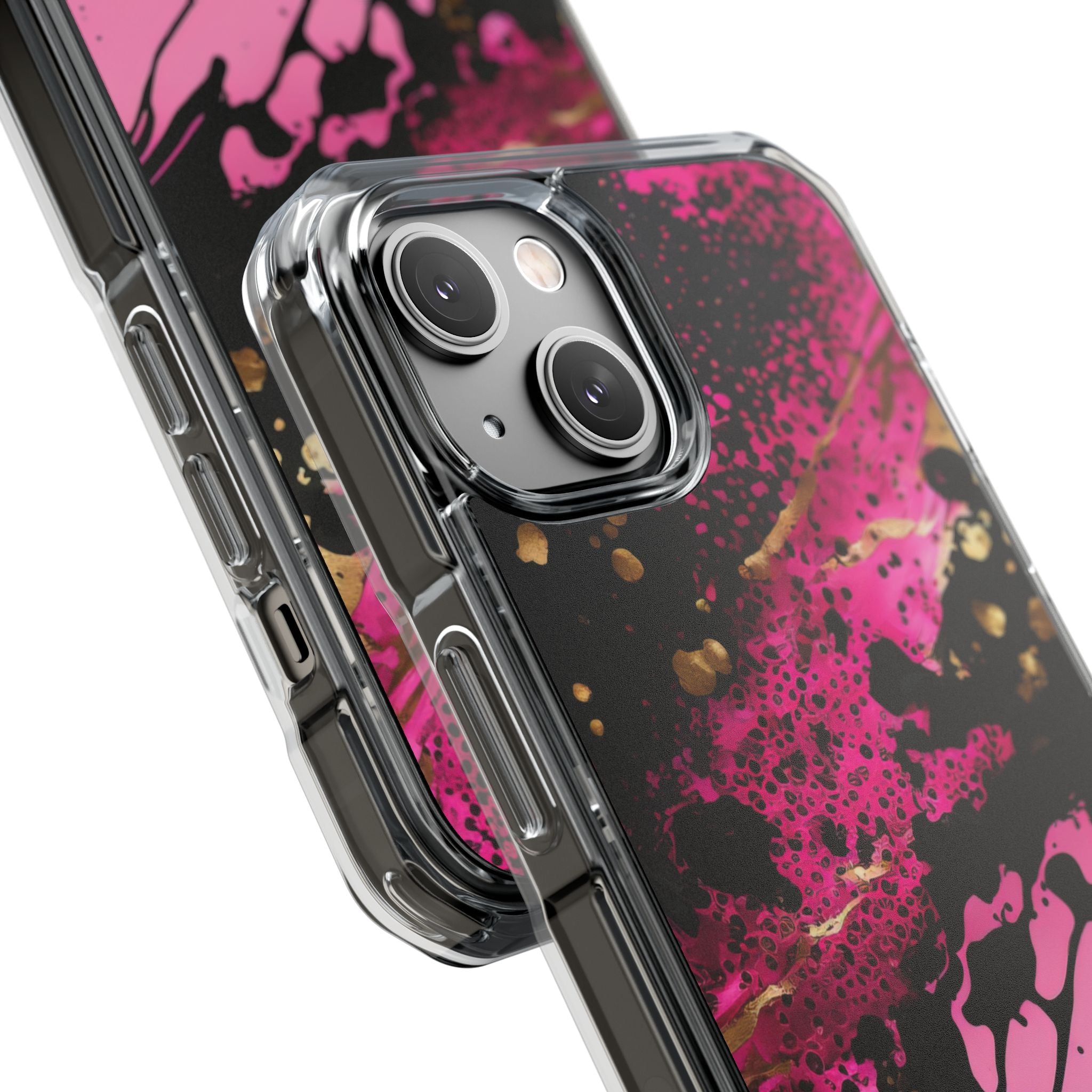 Dynamic Splatter Elegance iPhone Case - Impact
