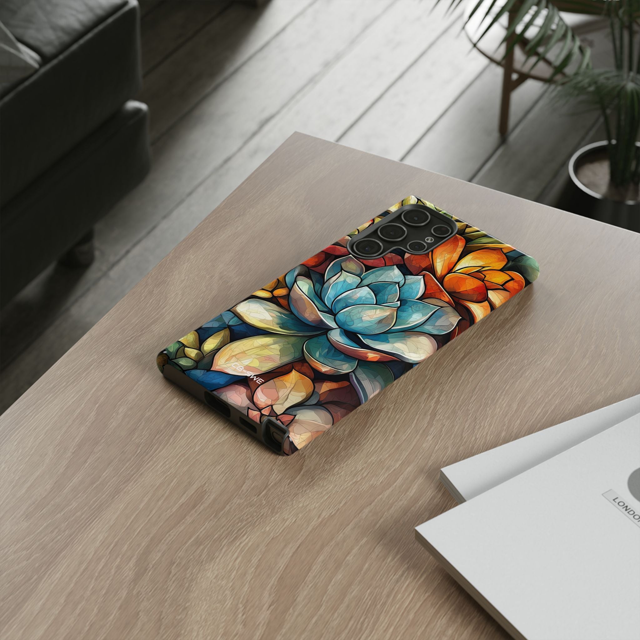 Vibrant Succulent Garden - Samsung Case
