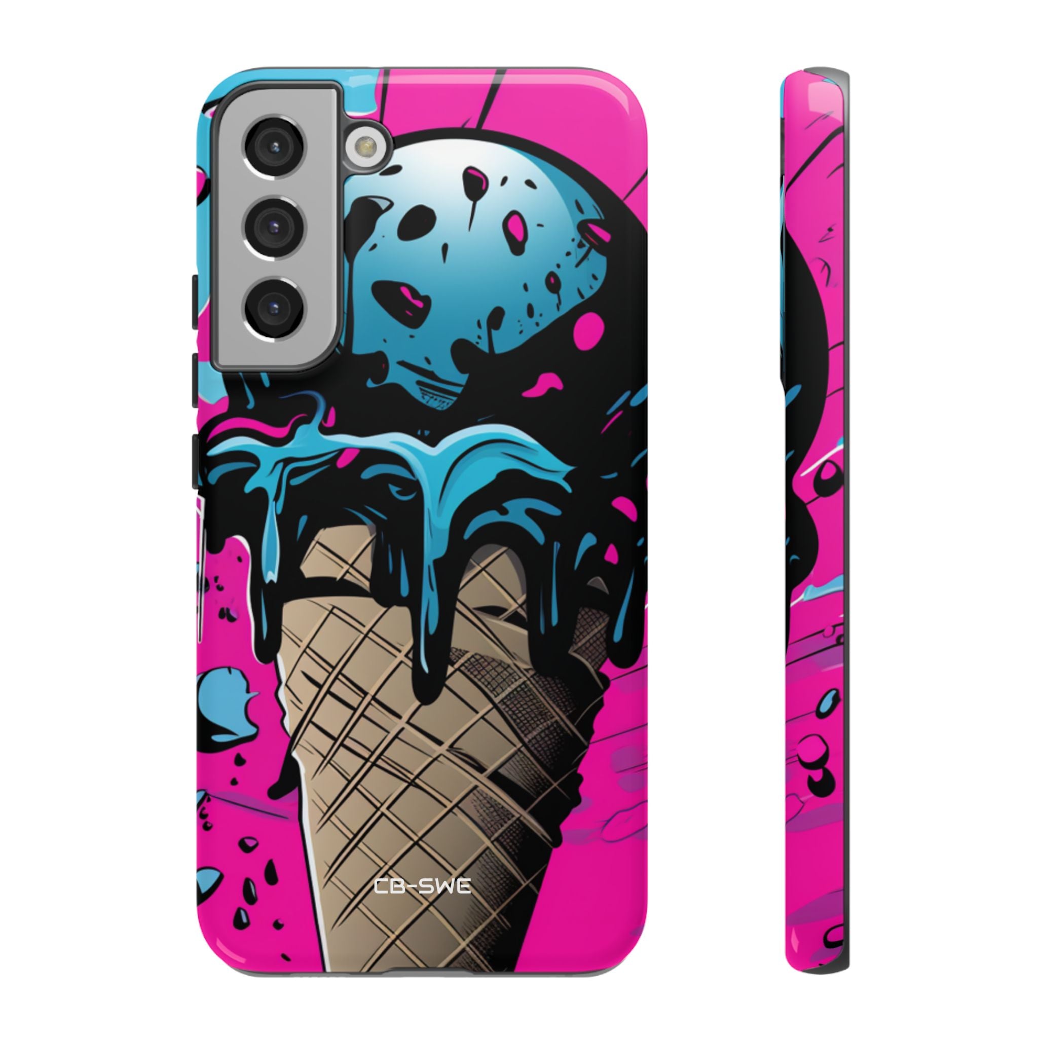 Vibrant Ice Cream Splash - Samsung Case