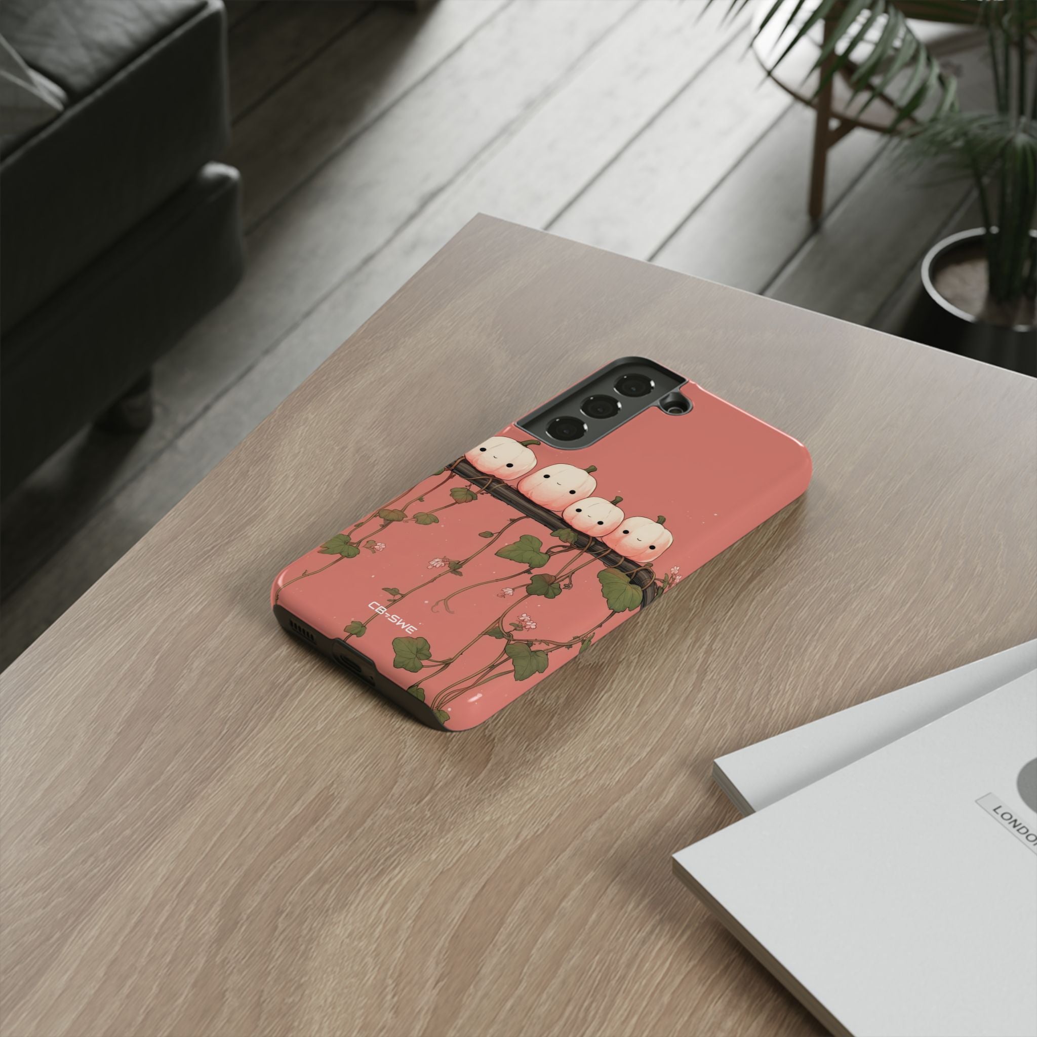 Pumpkins Greet Vines - Samsung Case