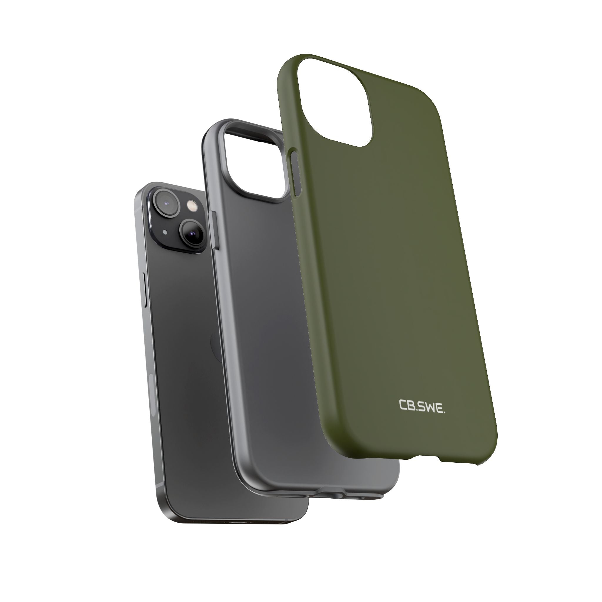 Armeegrüne iPhone-Hülle – Robust